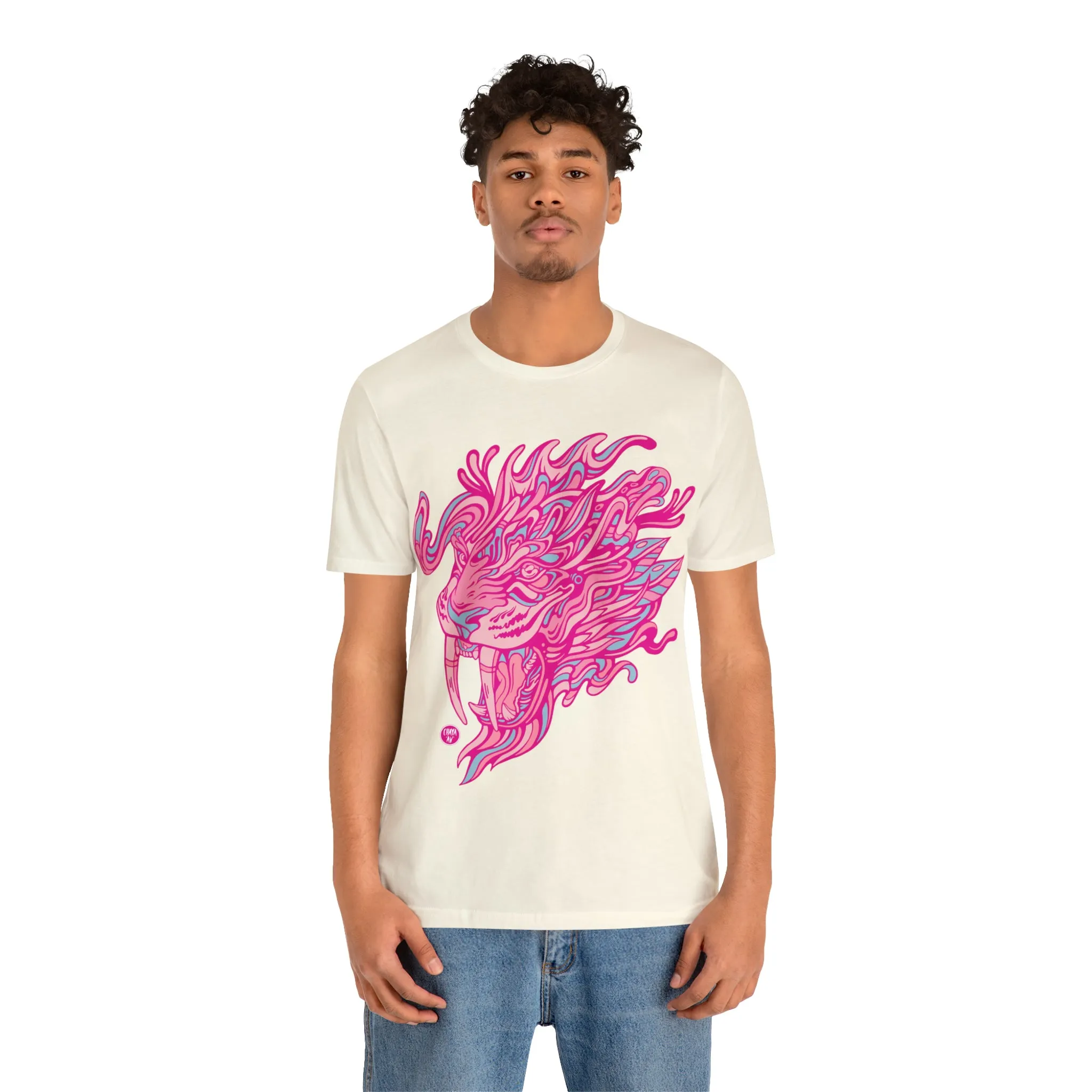 Saber Savagery | Graphic T-Shirt by Chaya Av (DTG Print)