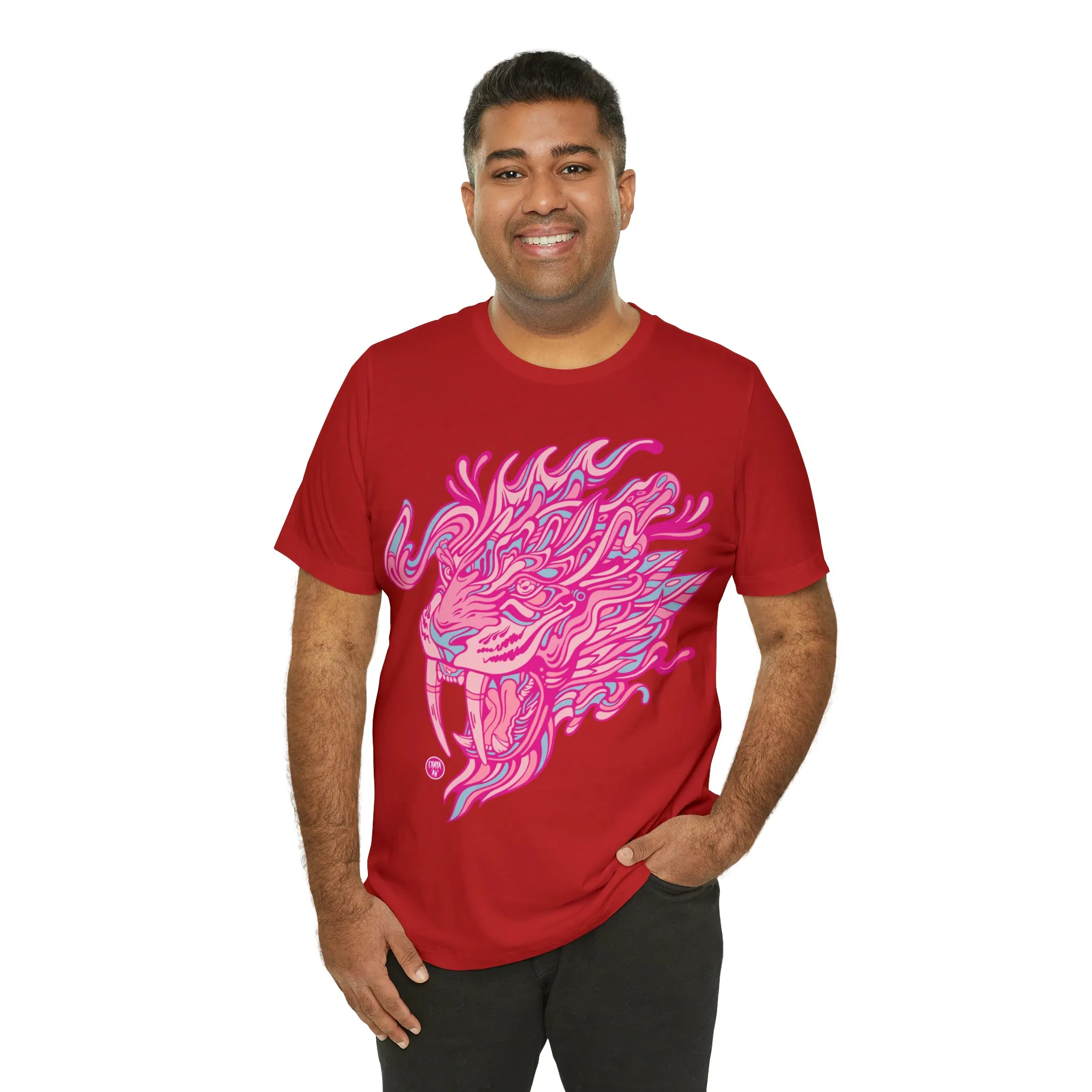 Saber Savagery | Graphic T-Shirt by Chaya Av (DTG Print)