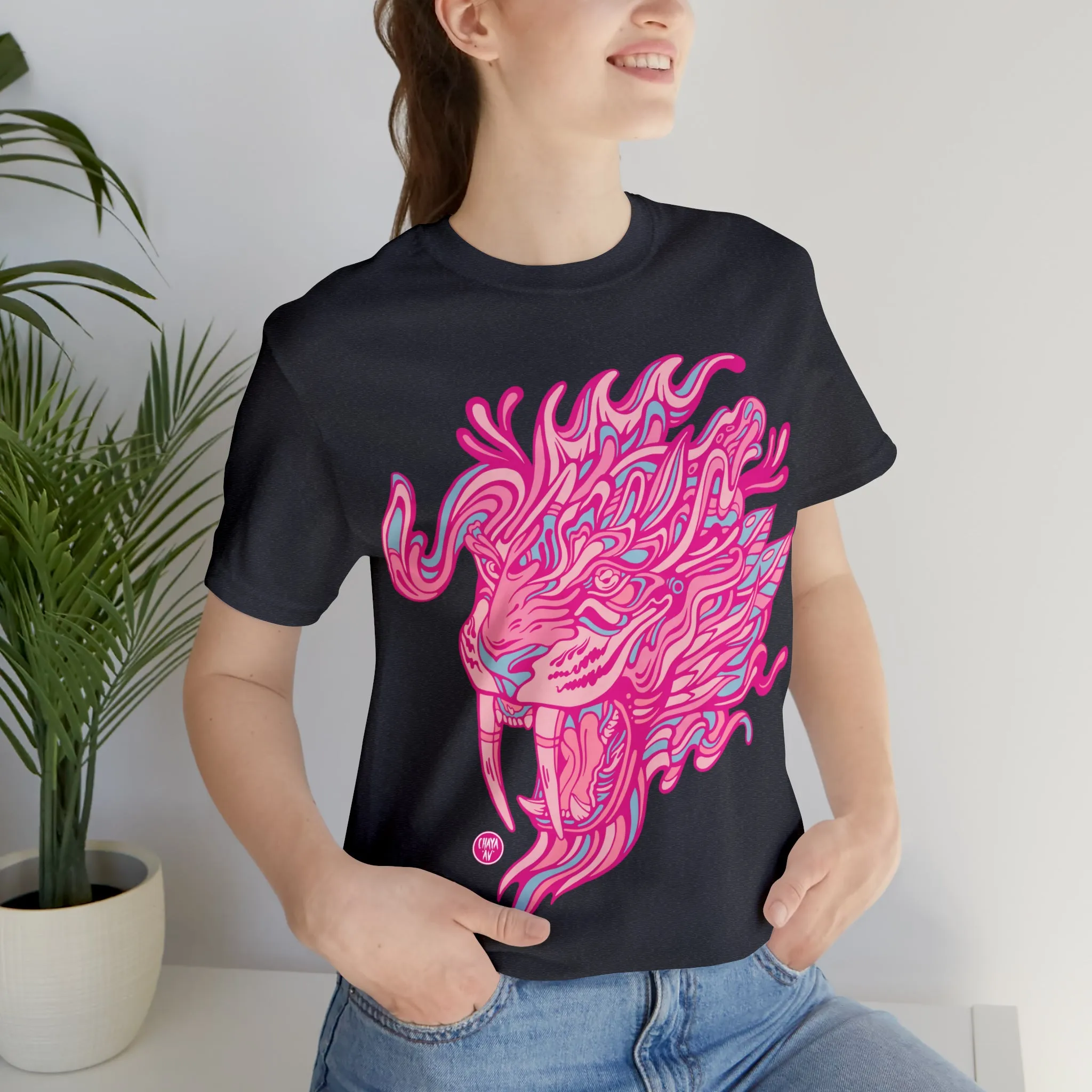 Saber Savagery | Graphic T-Shirt by Chaya Av (DTG Print)