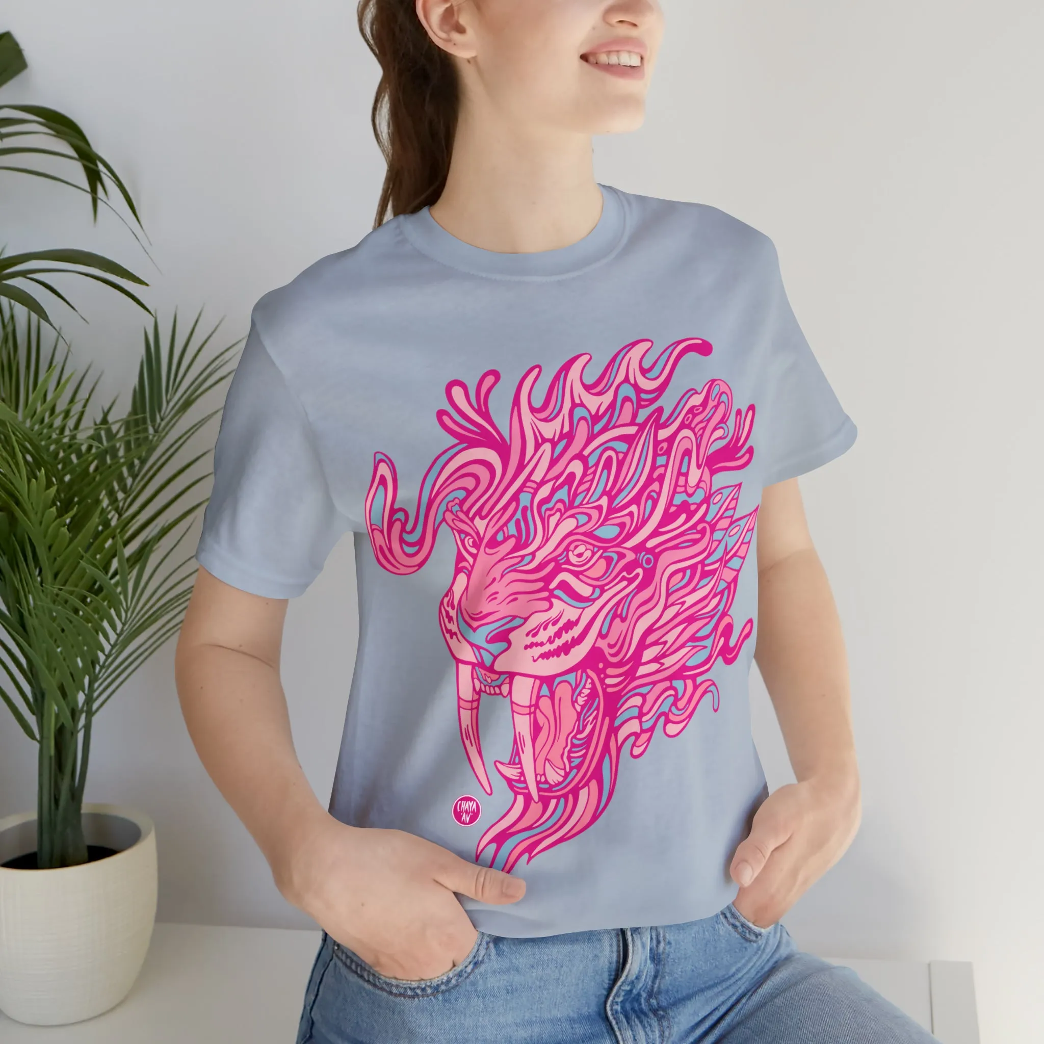 Saber Savagery | Graphic T-Shirt by Chaya Av (DTG Print)