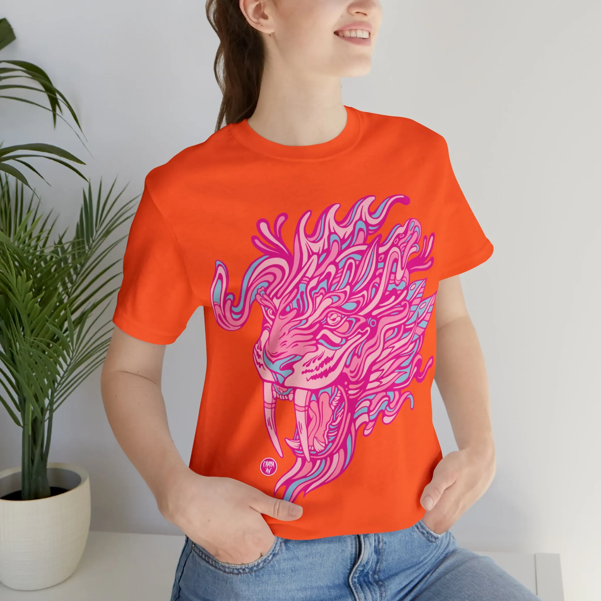 Saber Savagery | Graphic T-Shirt by Chaya Av (DTG Print)