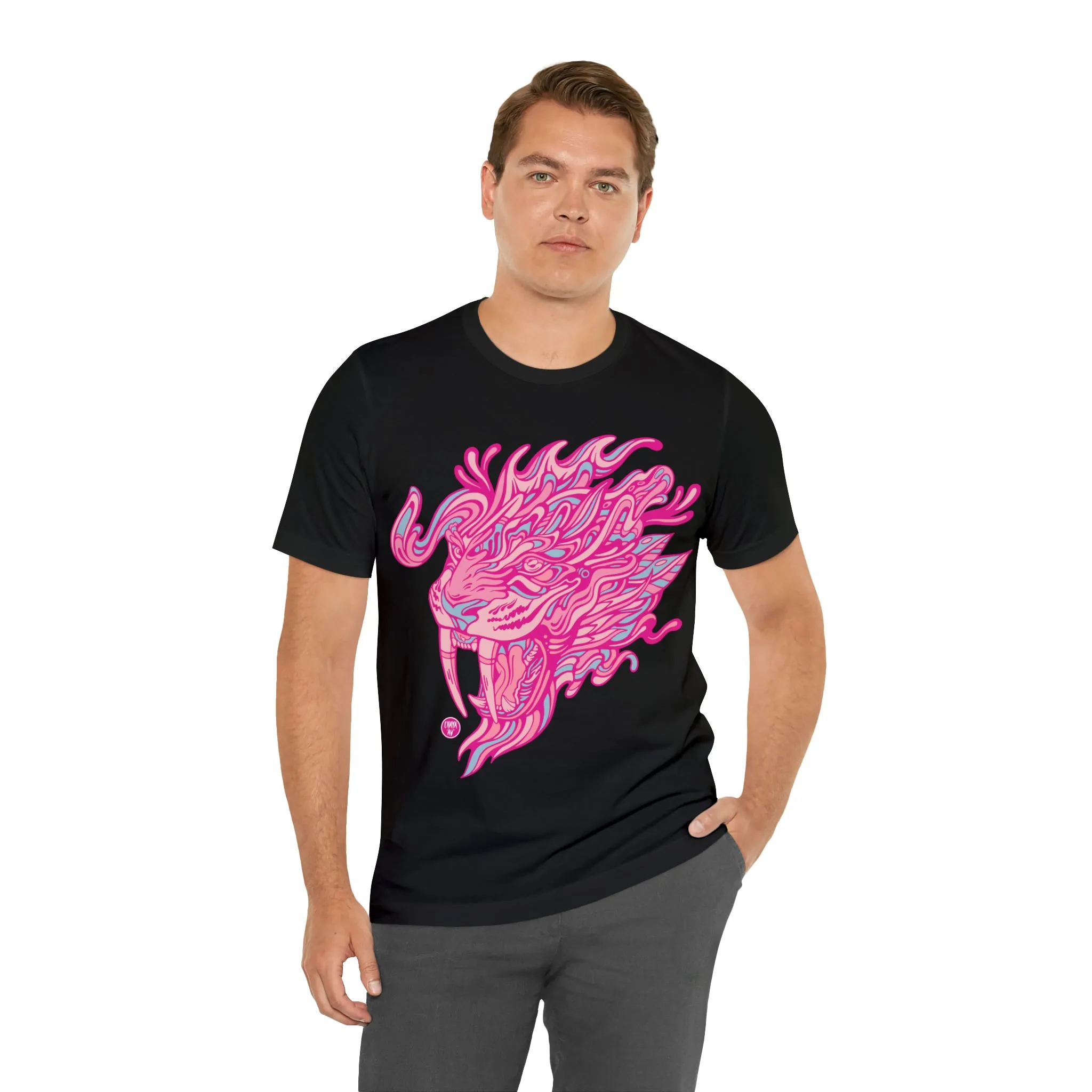 Saber Savagery | Graphic T-Shirt by Chaya Av (DTG Print)