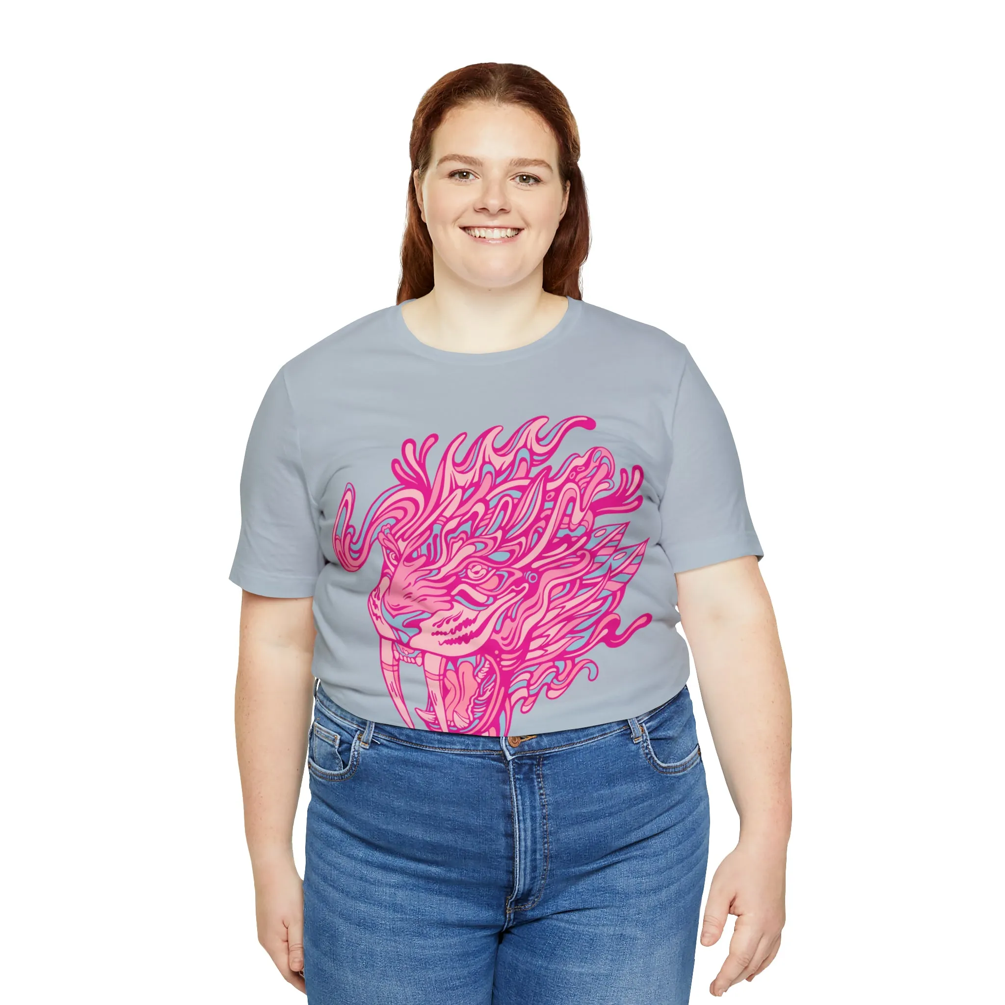 Saber Savagery | Graphic T-Shirt by Chaya Av (DTG Print)