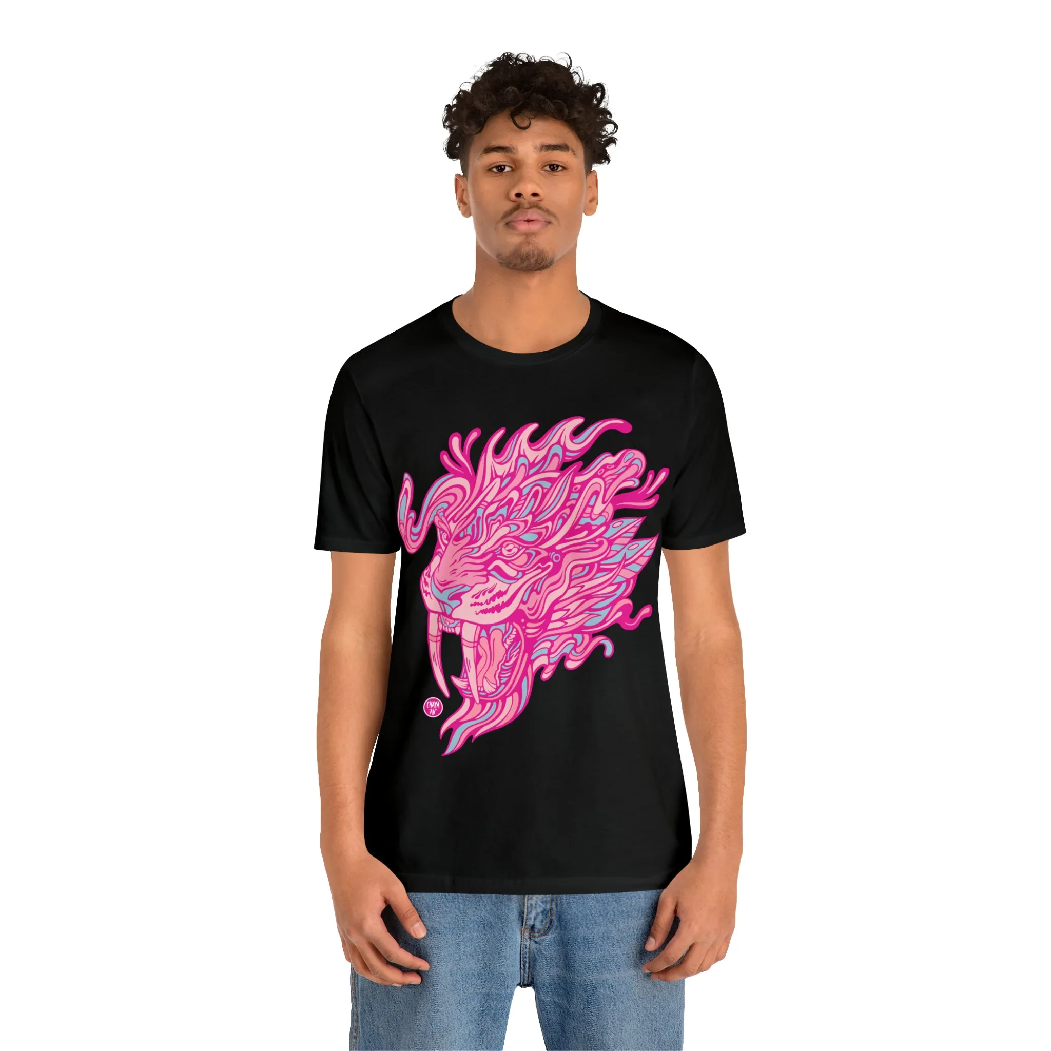 Saber Savagery | Graphic T-Shirt by Chaya Av (DTG Print)