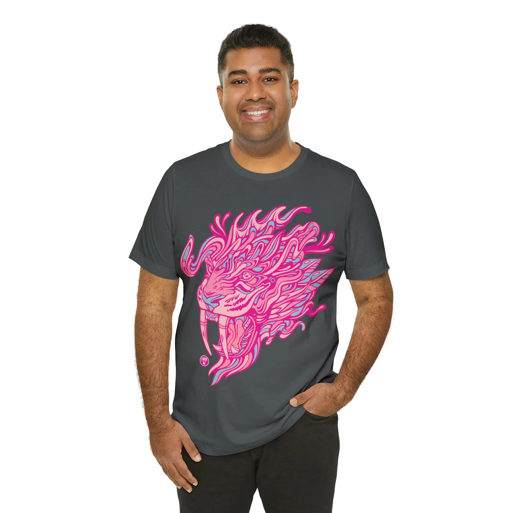 Saber Savagery | Graphic T-Shirt by Chaya Av (DTG Print)