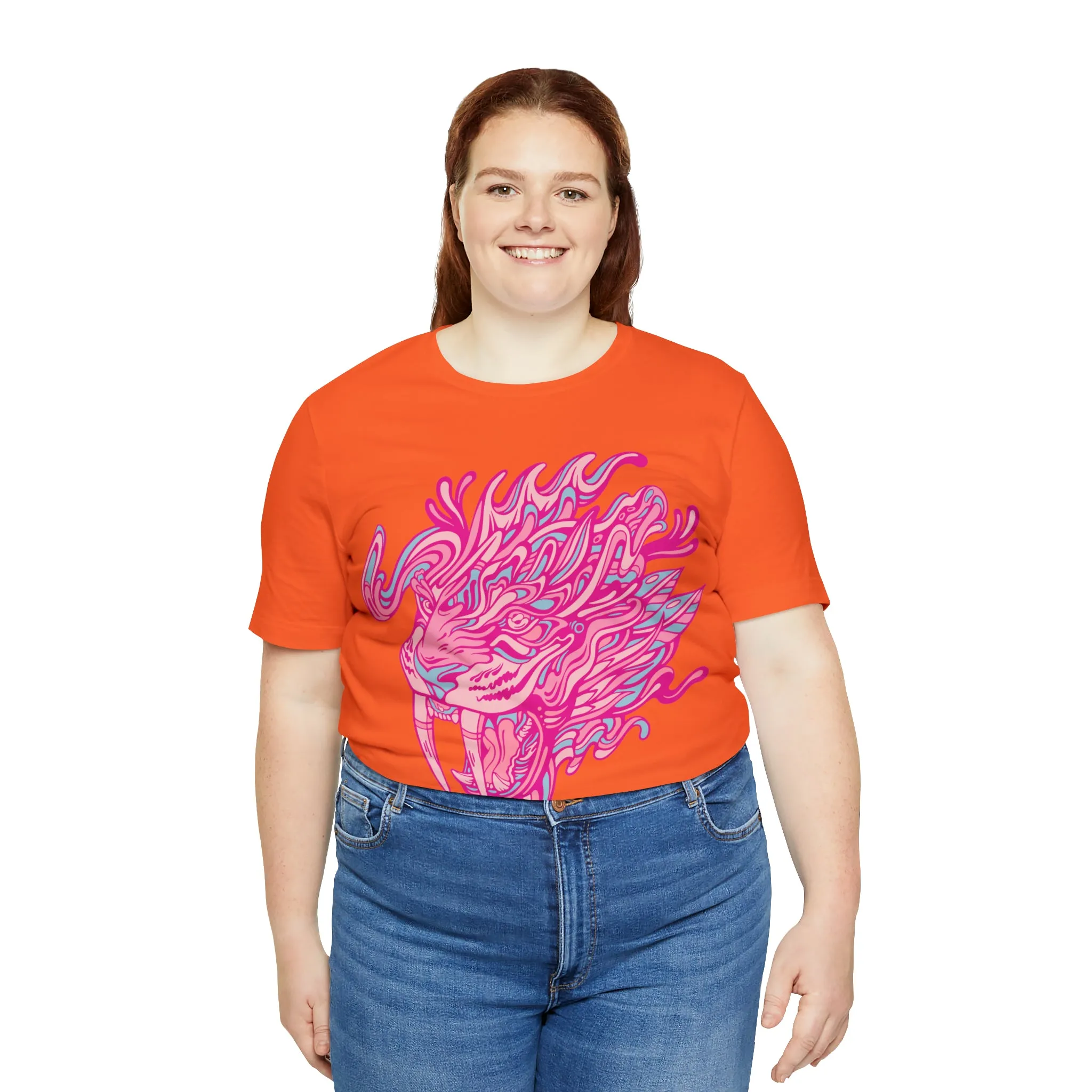 Saber Savagery | Graphic T-Shirt by Chaya Av (DTG Print)