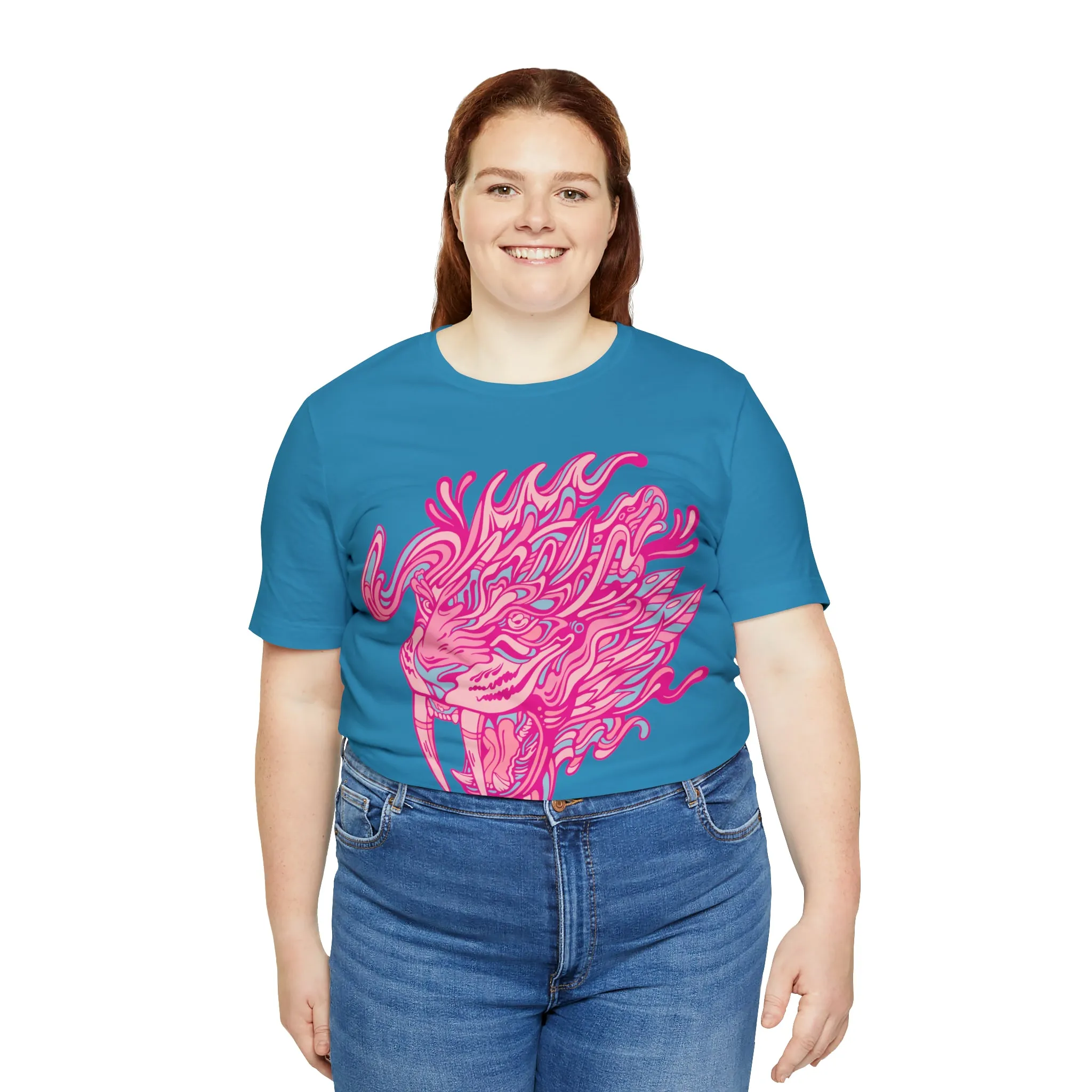 Saber Savagery | Graphic T-Shirt by Chaya Av (DTG Print)