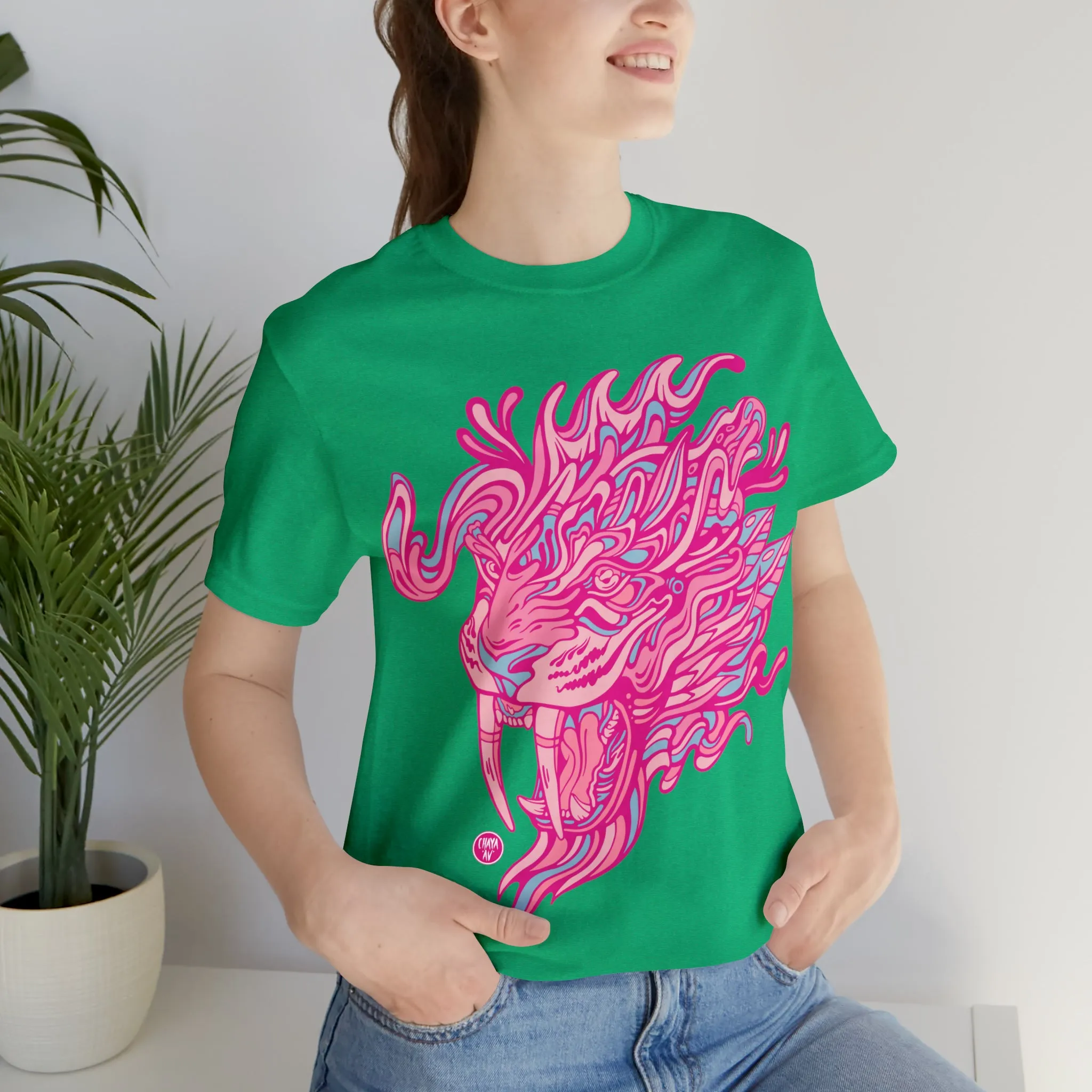 Saber Savagery | Graphic T-Shirt by Chaya Av (DTG Print)