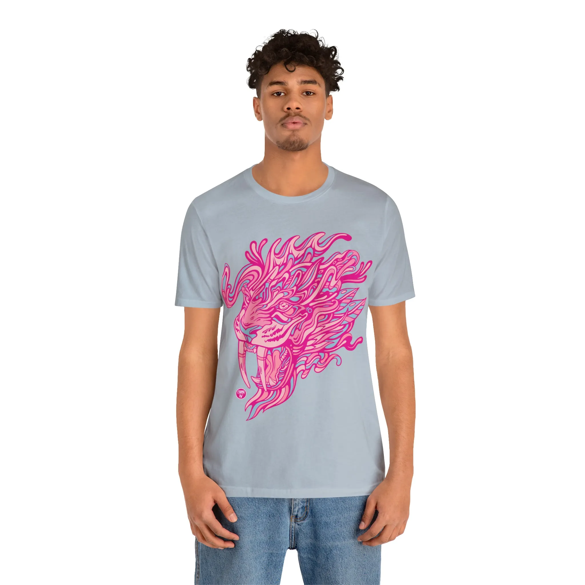 Saber Savagery | Graphic T-Shirt by Chaya Av (DTG Print)
