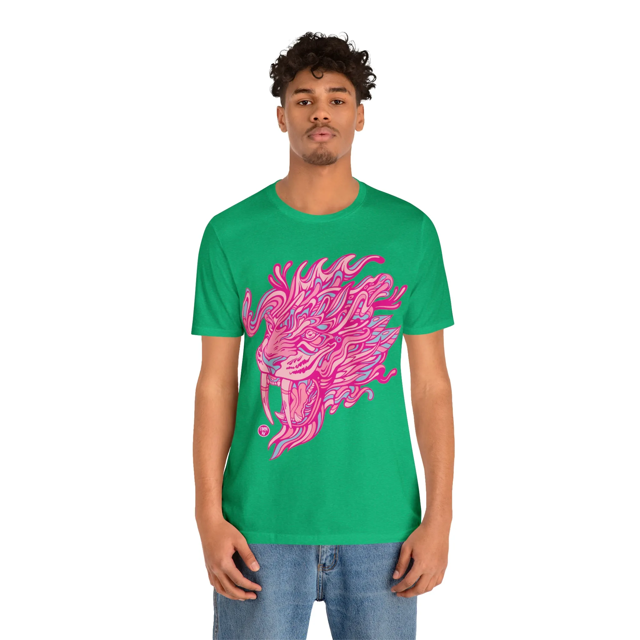 Saber Savagery | Graphic T-Shirt by Chaya Av (DTG Print)