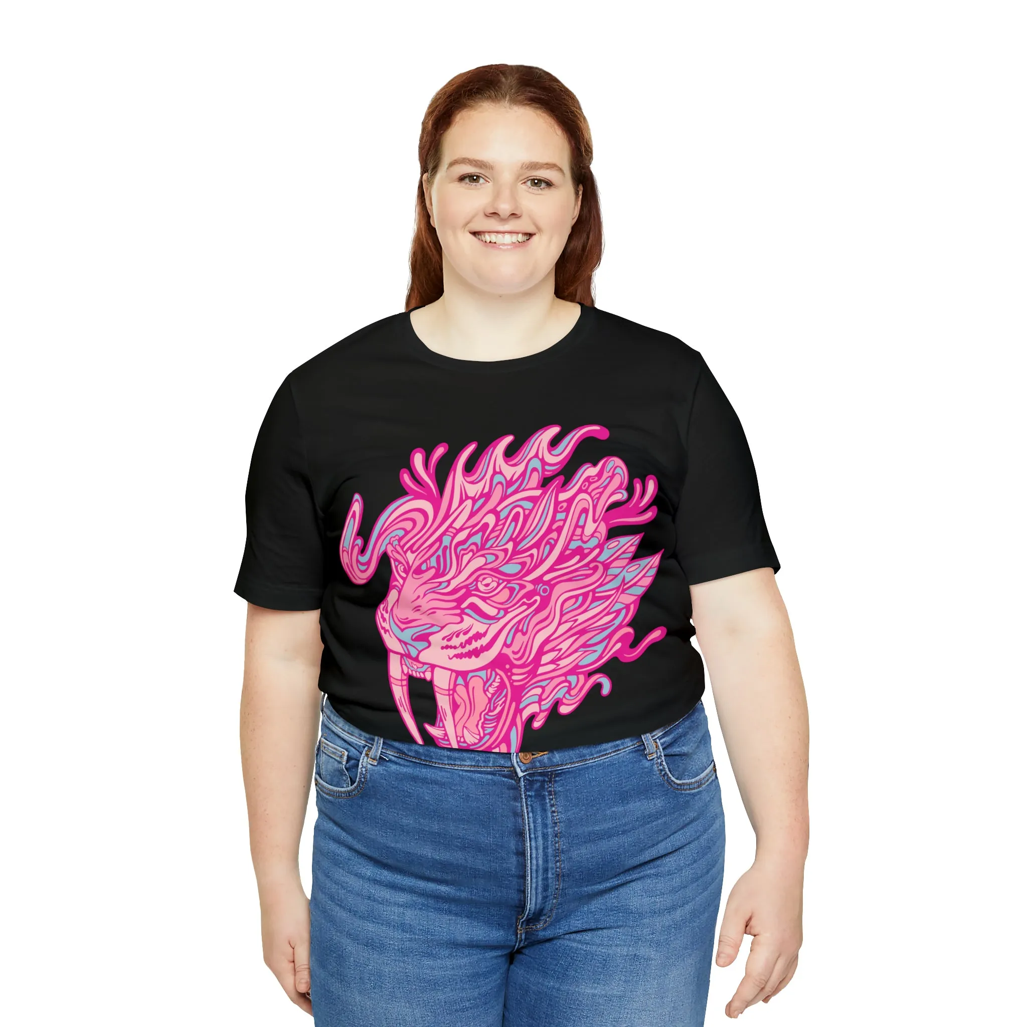 Saber Savagery | Graphic T-Shirt by Chaya Av (DTG Print)