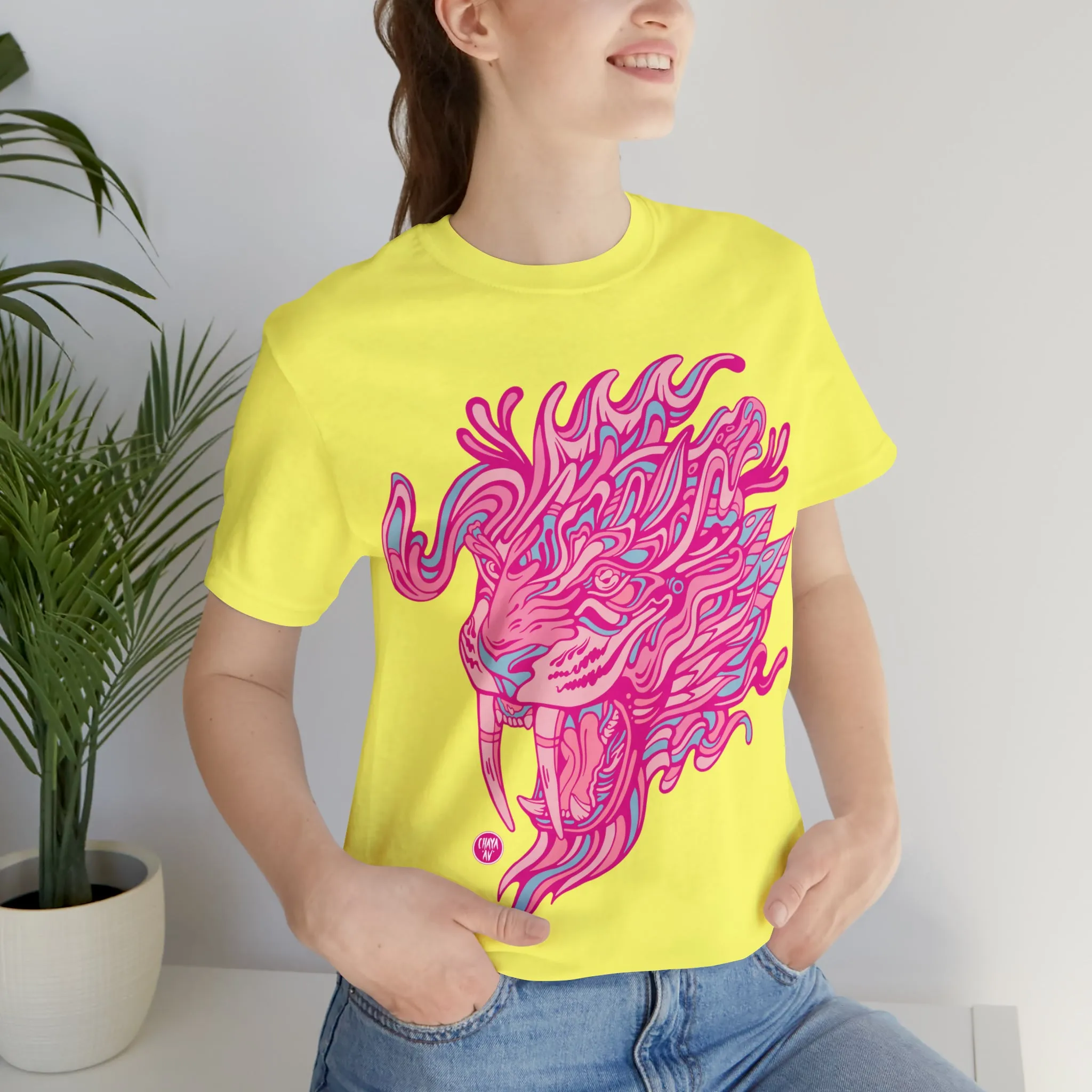 Saber Savagery | Graphic T-Shirt by Chaya Av (DTG Print)
