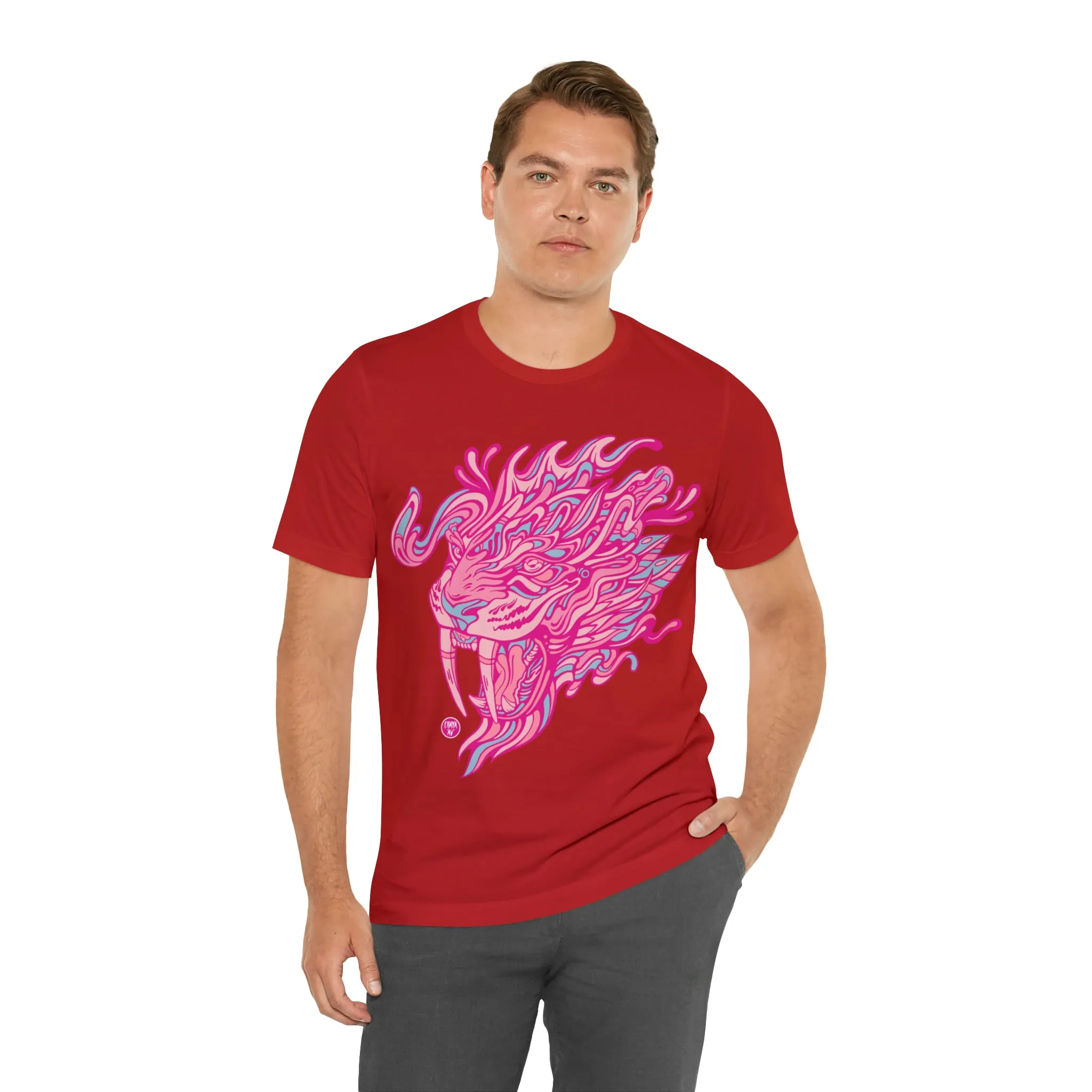 Saber Savagery | Graphic T-Shirt by Chaya Av (DTG Print)