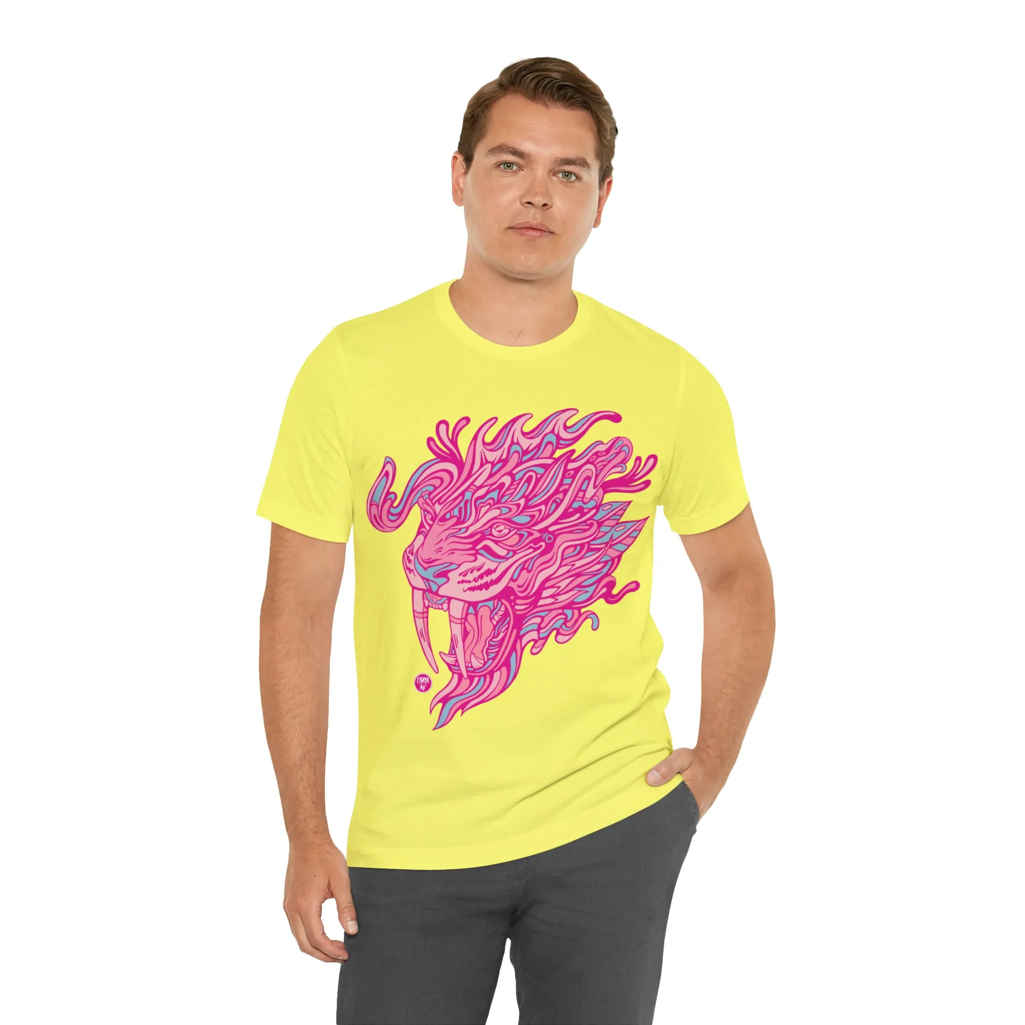 Saber Savagery | Graphic T-Shirt by Chaya Av (DTG Print)