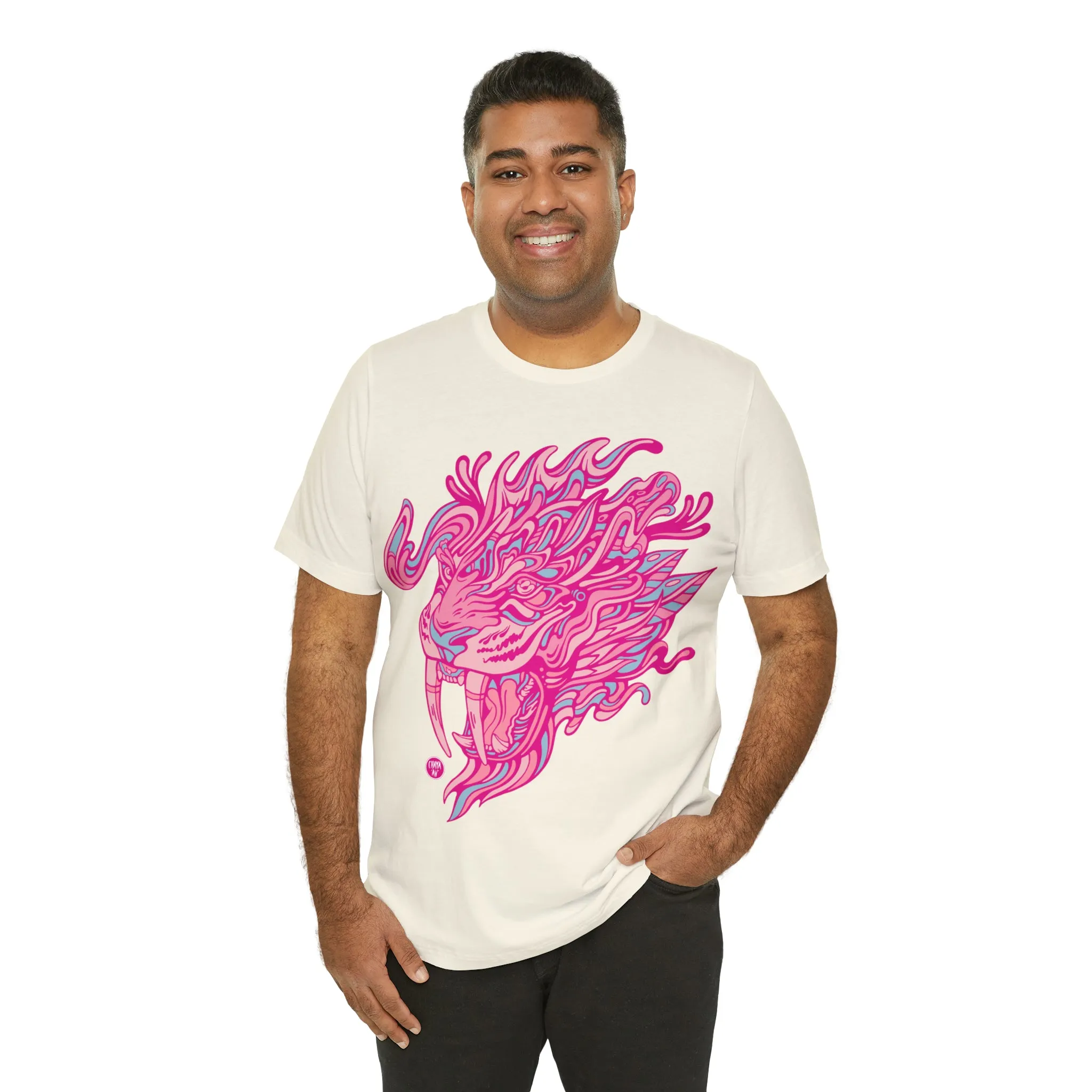 Saber Savagery | Graphic T-Shirt by Chaya Av (DTG Print)