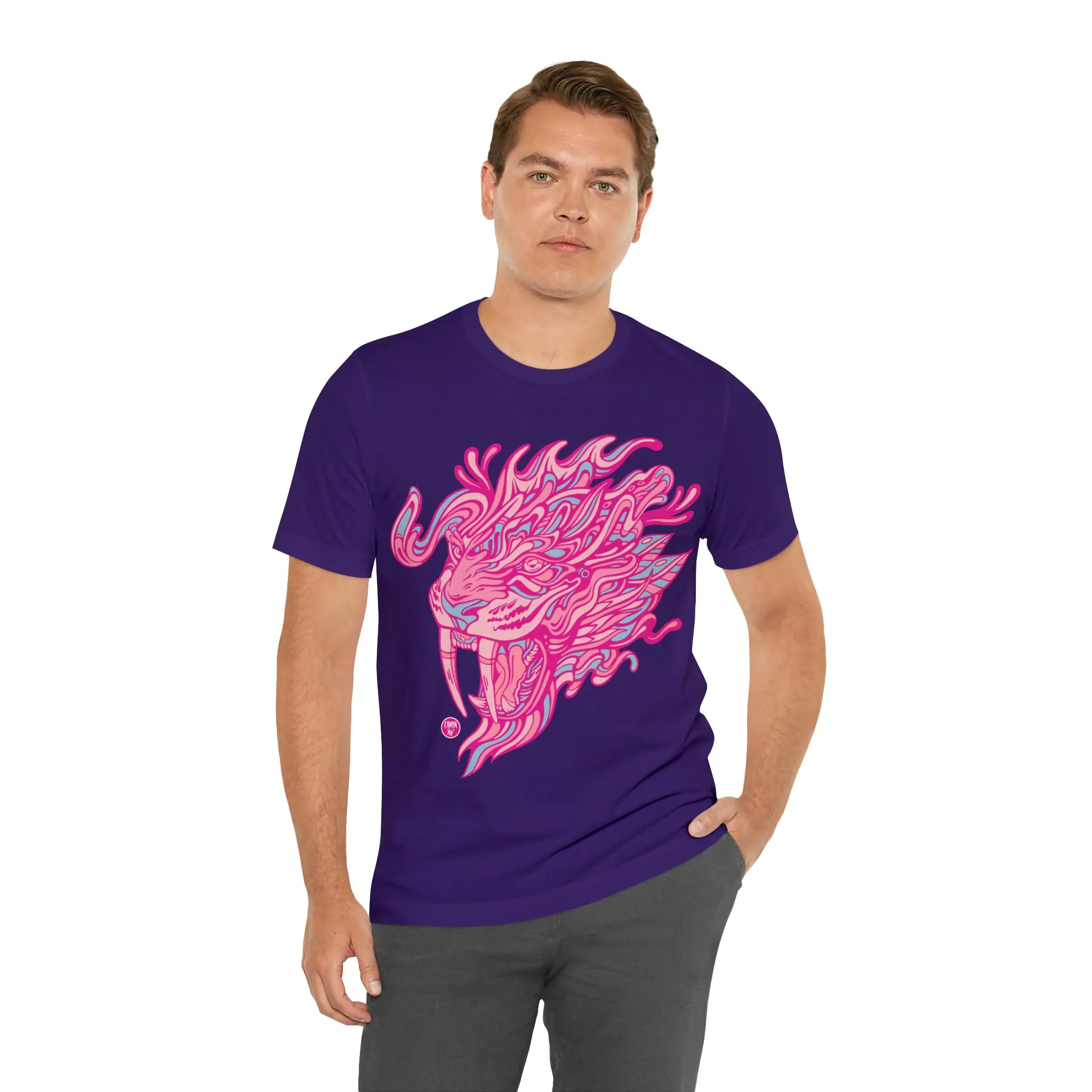 Saber Savagery | Graphic T-Shirt by Chaya Av (DTG Print)