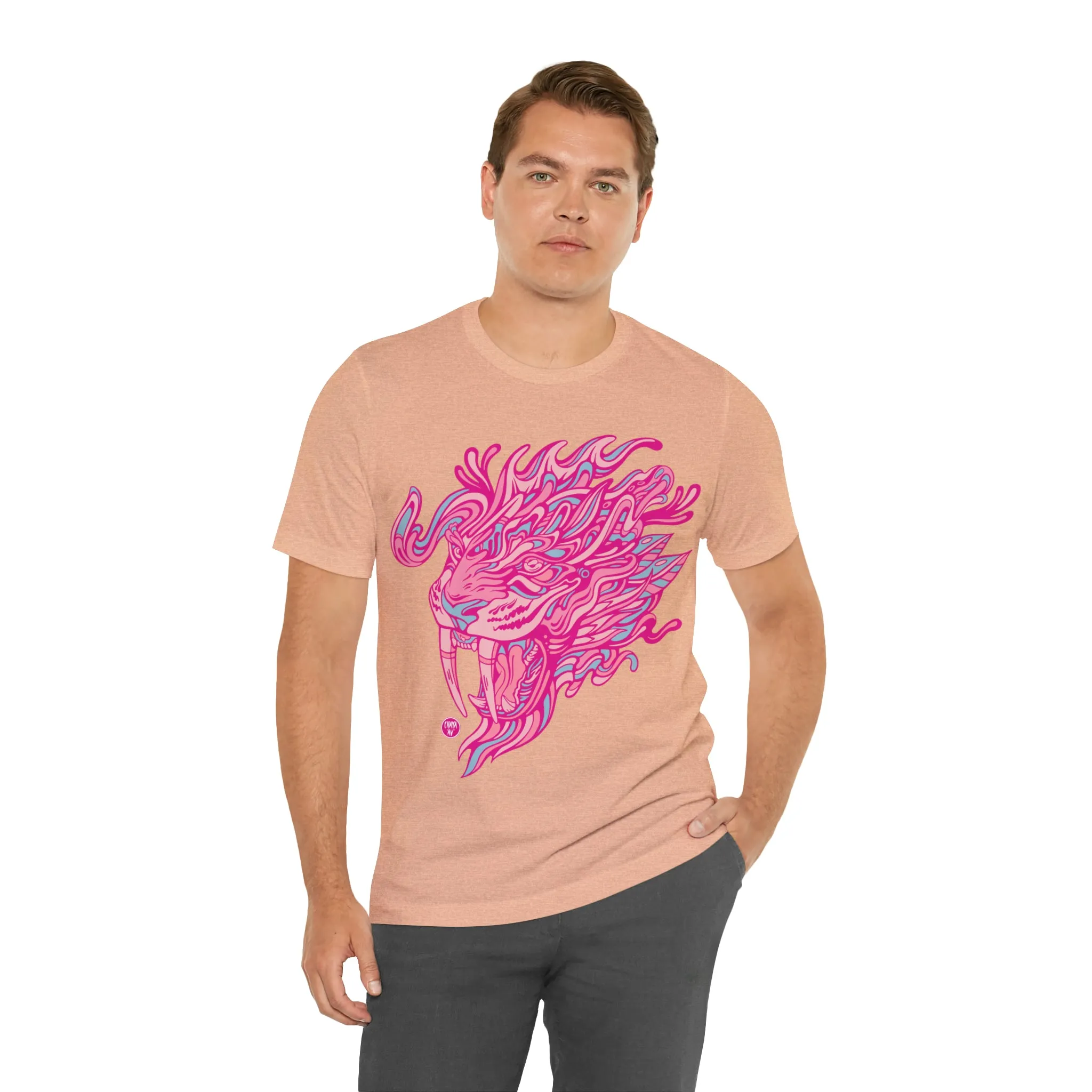 Saber Savagery | Graphic T-Shirt by Chaya Av (DTG Print)