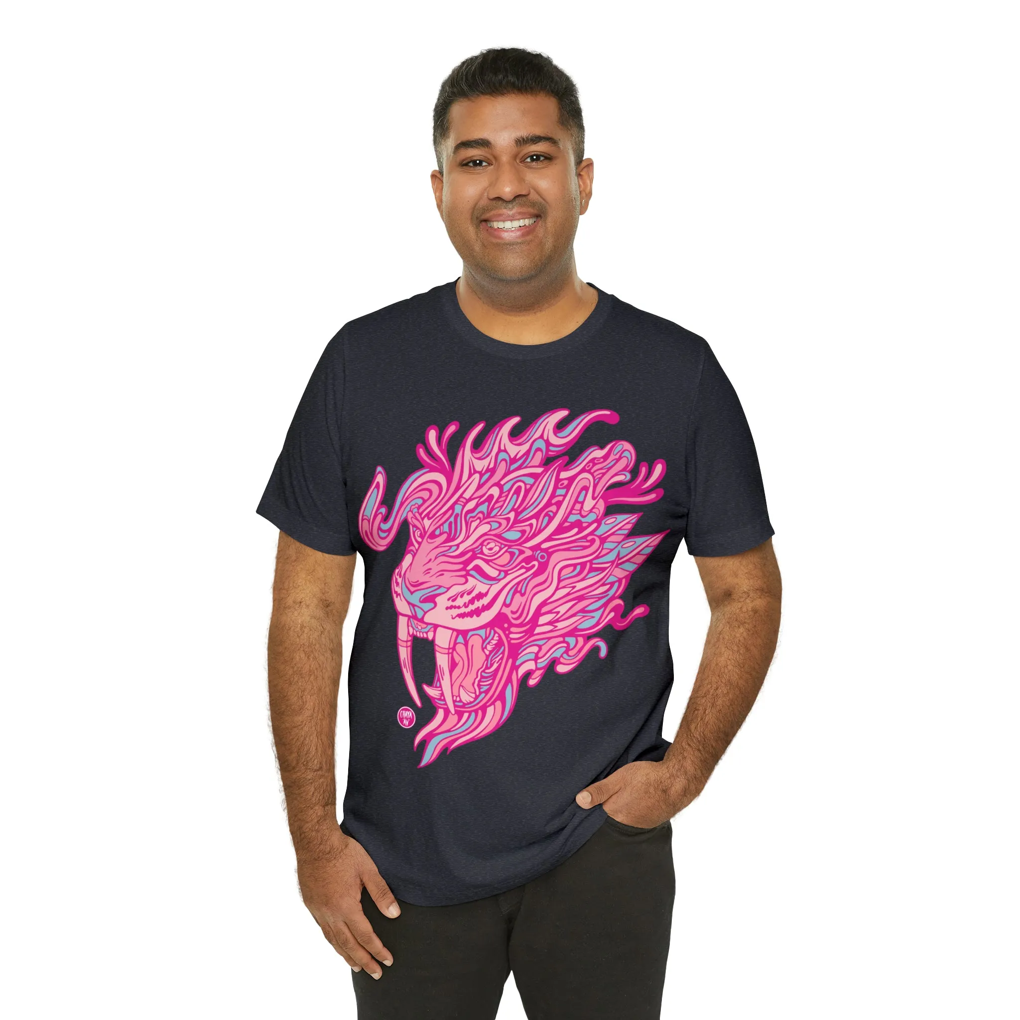 Saber Savagery | Graphic T-Shirt by Chaya Av (DTG Print)
