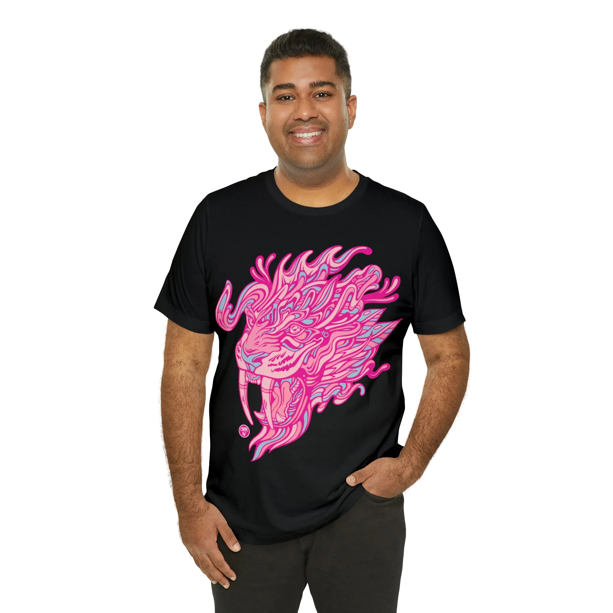 Saber Savagery | Graphic T-Shirt by Chaya Av (DTG Print)