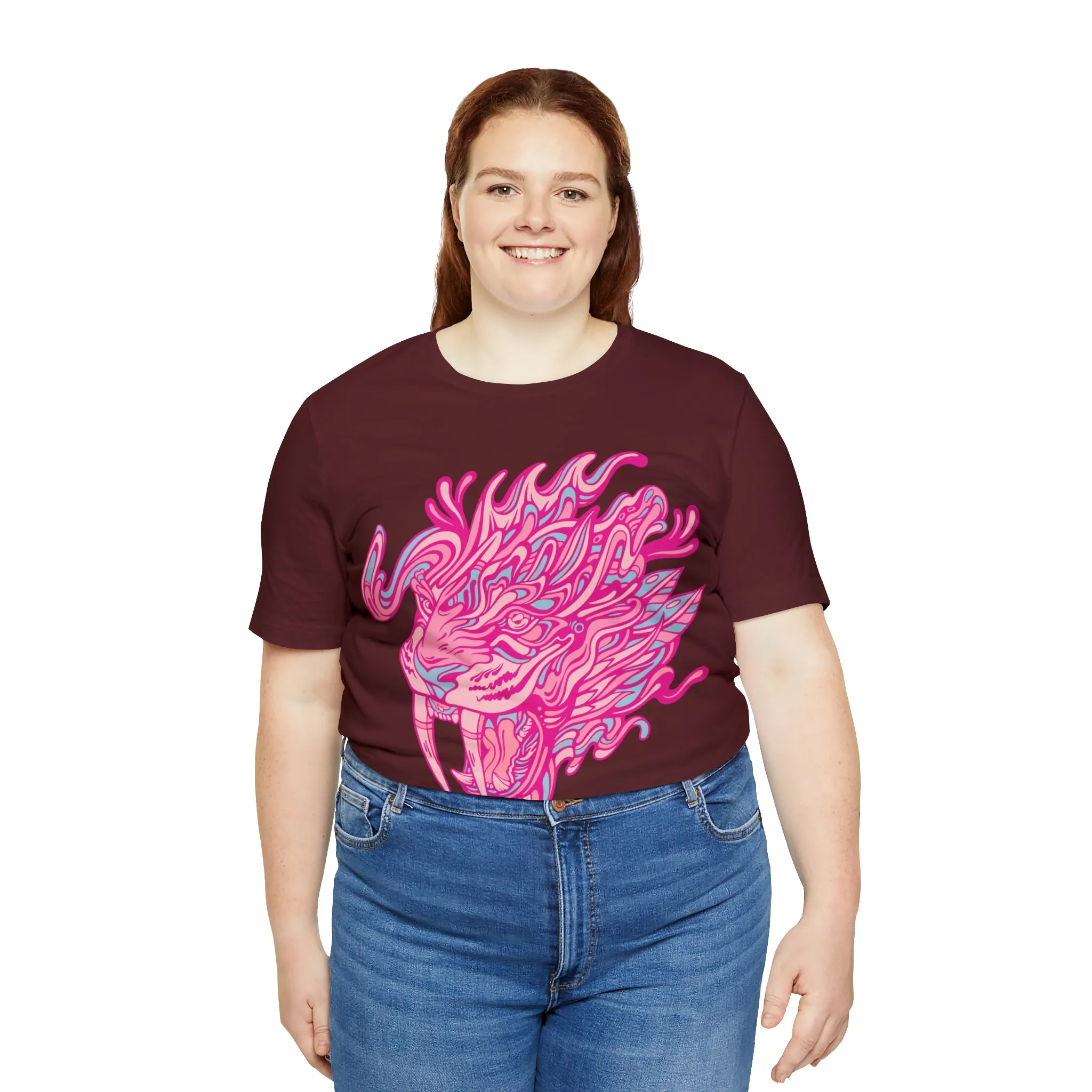 Saber Savagery | Graphic T-Shirt by Chaya Av (DTG Print)