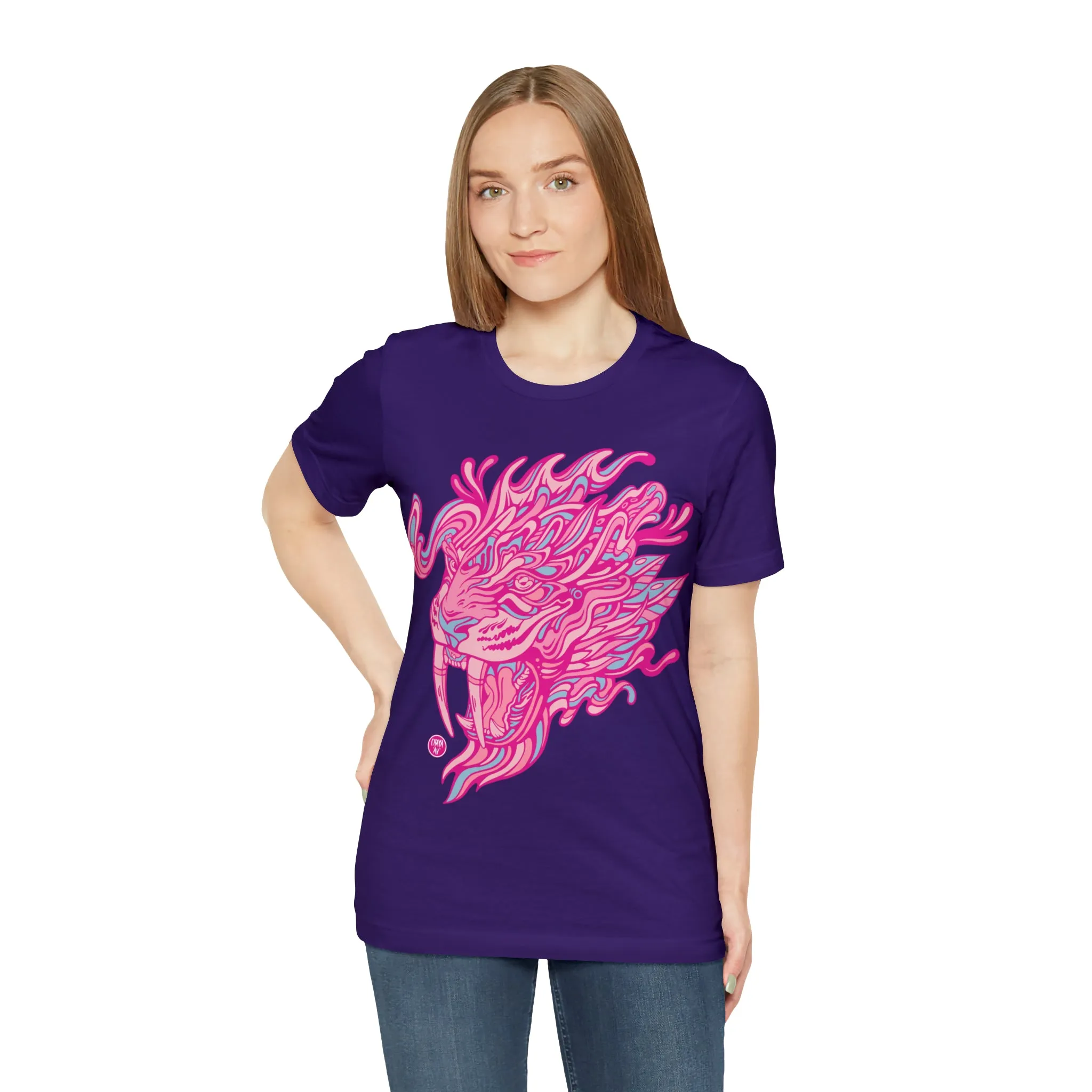 Saber Savagery | Graphic T-Shirt by Chaya Av (DTG Print)