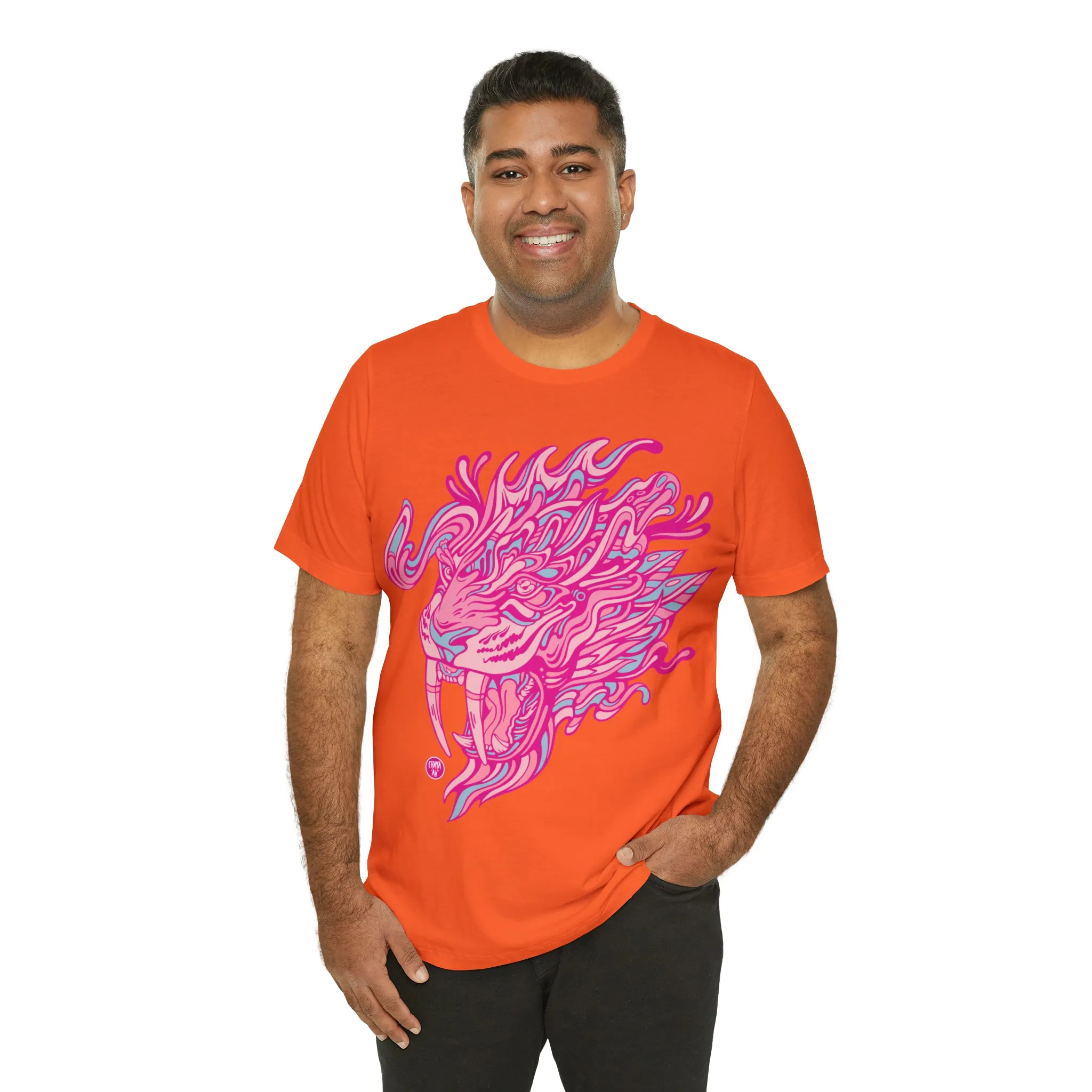 Saber Savagery | Graphic T-Shirt by Chaya Av (DTG Print)