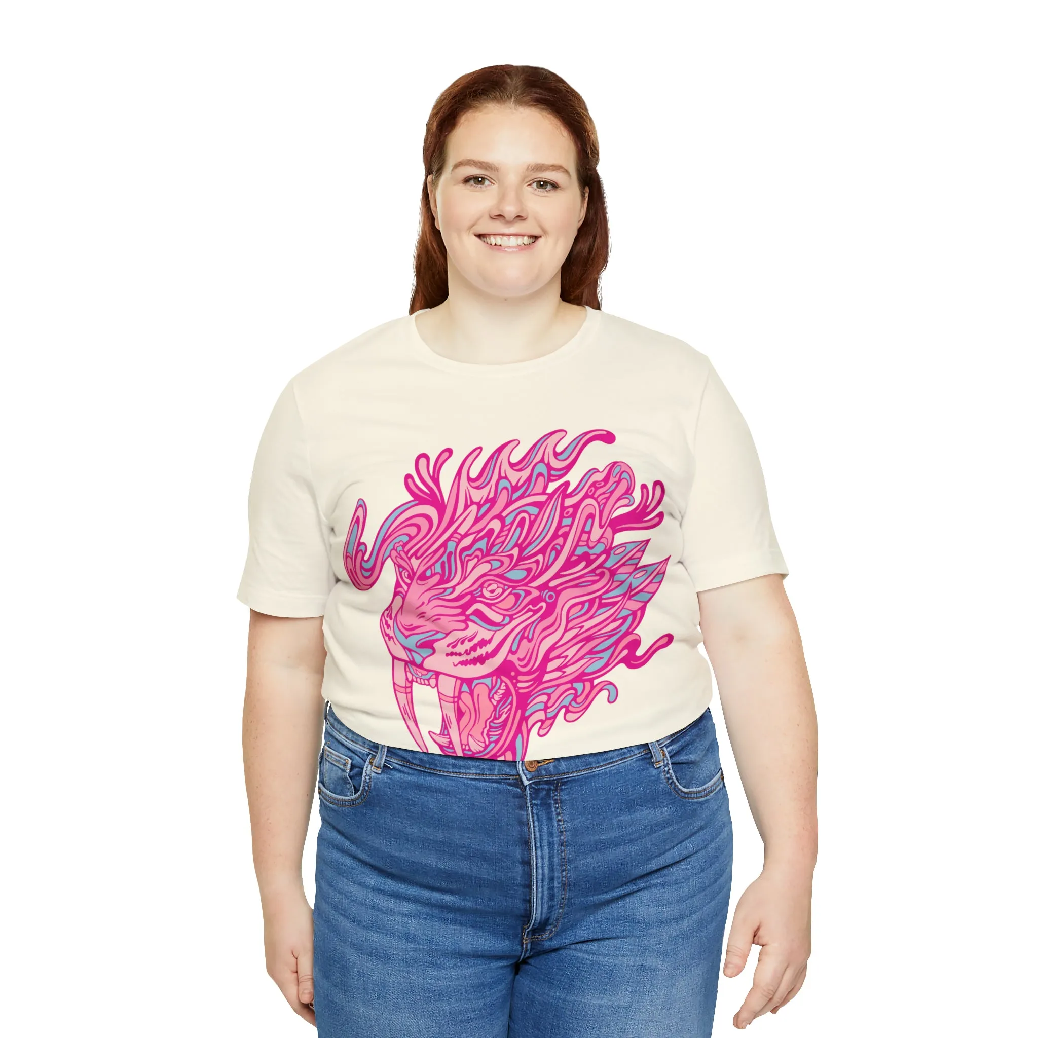 Saber Savagery | Graphic T-Shirt by Chaya Av (DTG Print)