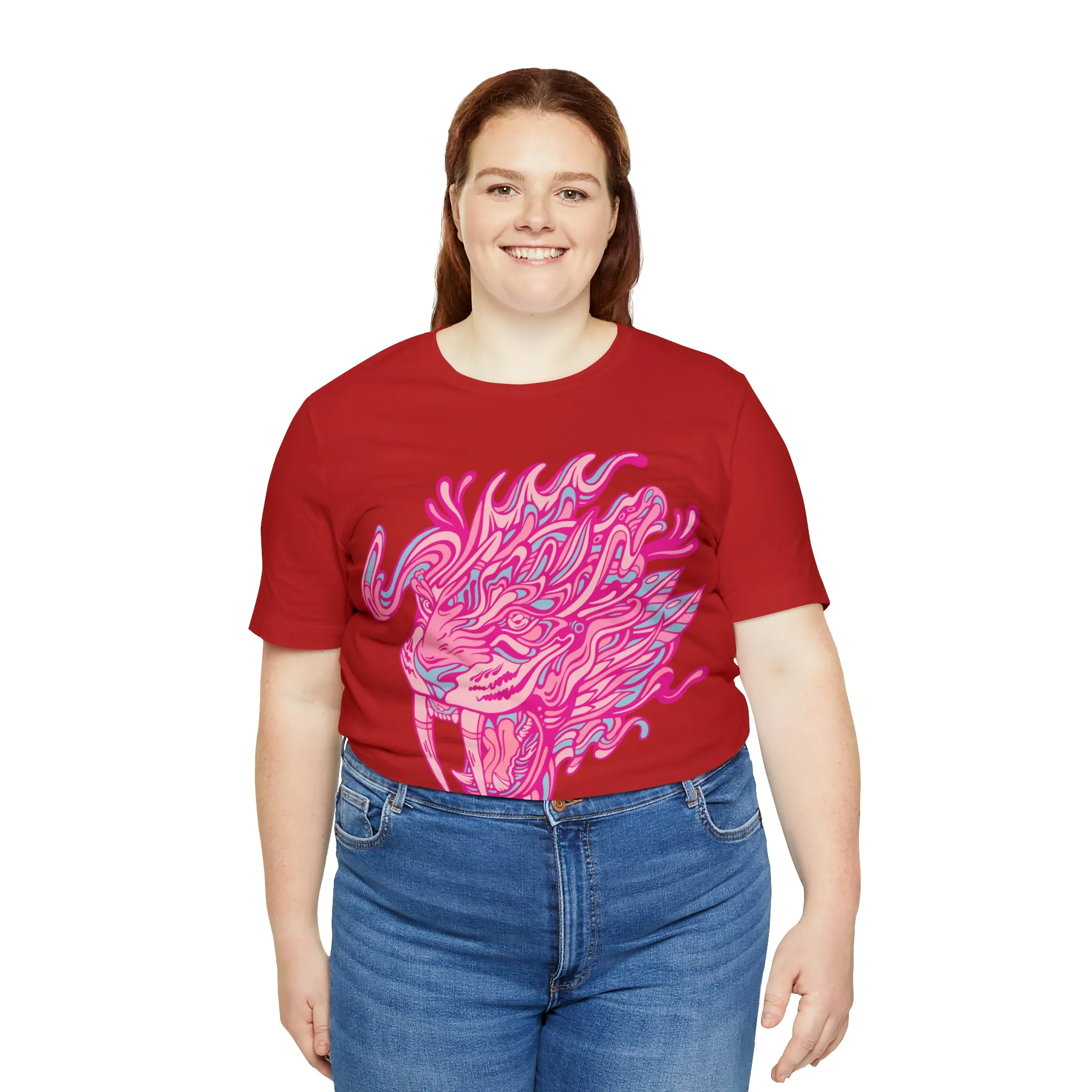 Saber Savagery | Graphic T-Shirt by Chaya Av (DTG Print)