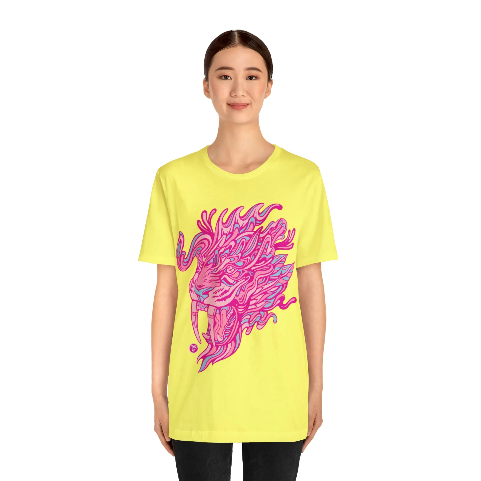 Saber Savagery | Graphic T-Shirt by Chaya Av (DTG Print)