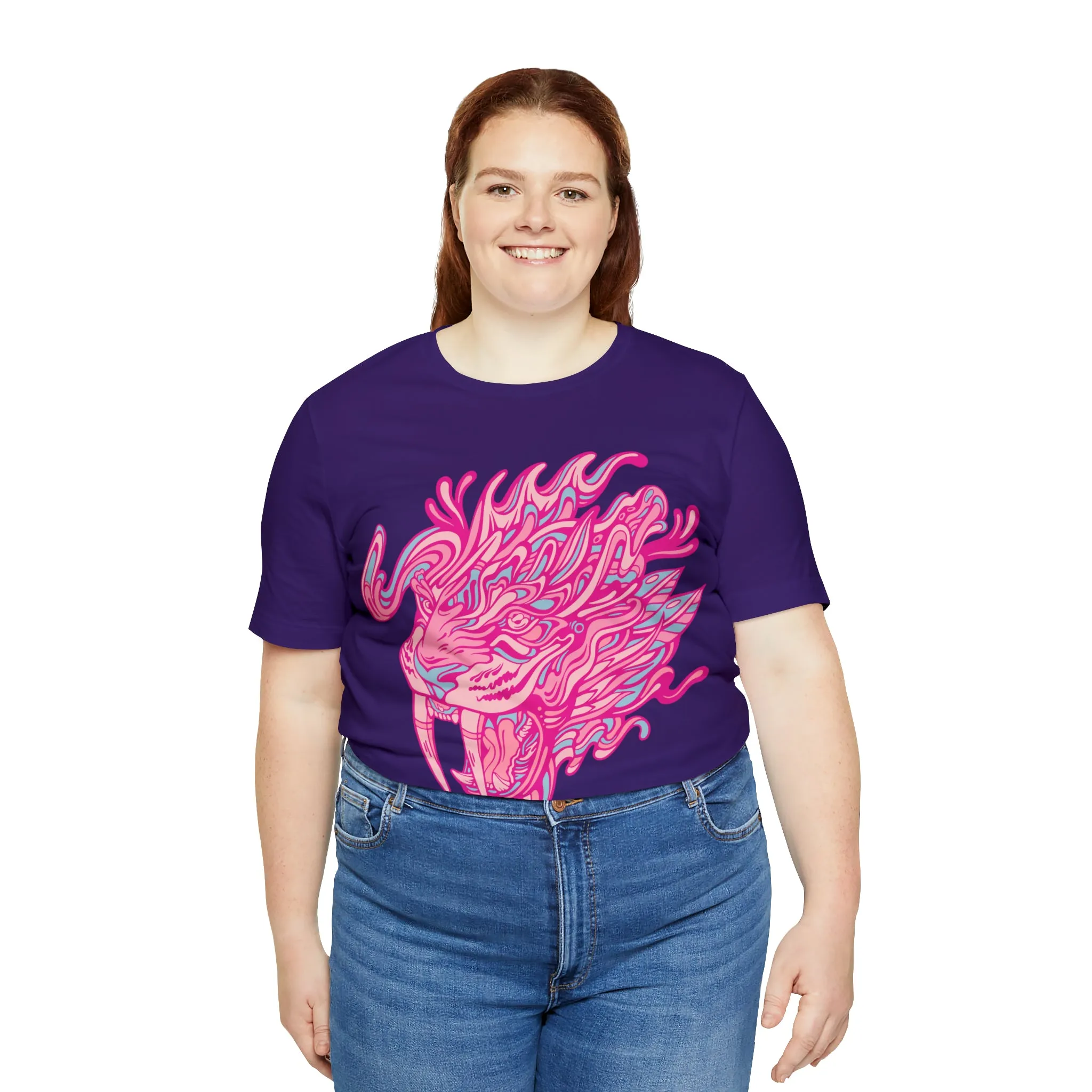 Saber Savagery | Graphic T-Shirt by Chaya Av (DTG Print)