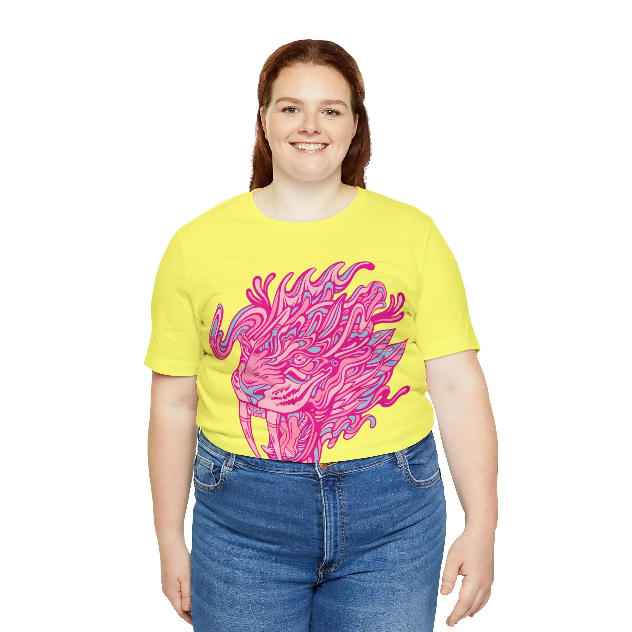 Saber Savagery | Graphic T-Shirt by Chaya Av (DTG Print)