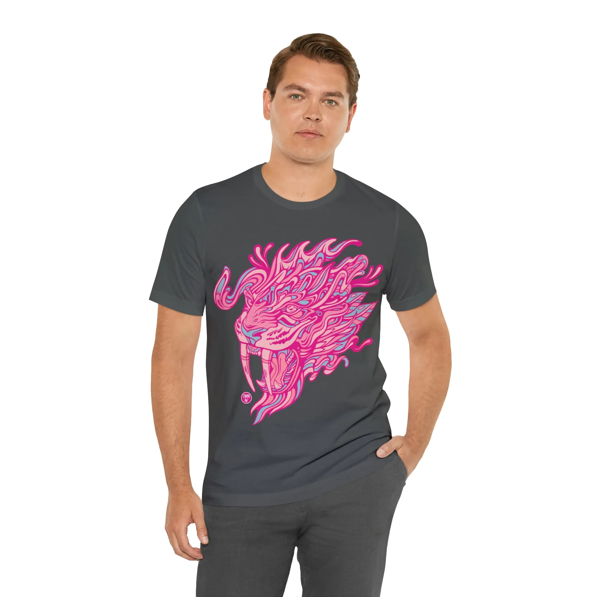 Saber Savagery | Graphic T-Shirt by Chaya Av (DTG Print)