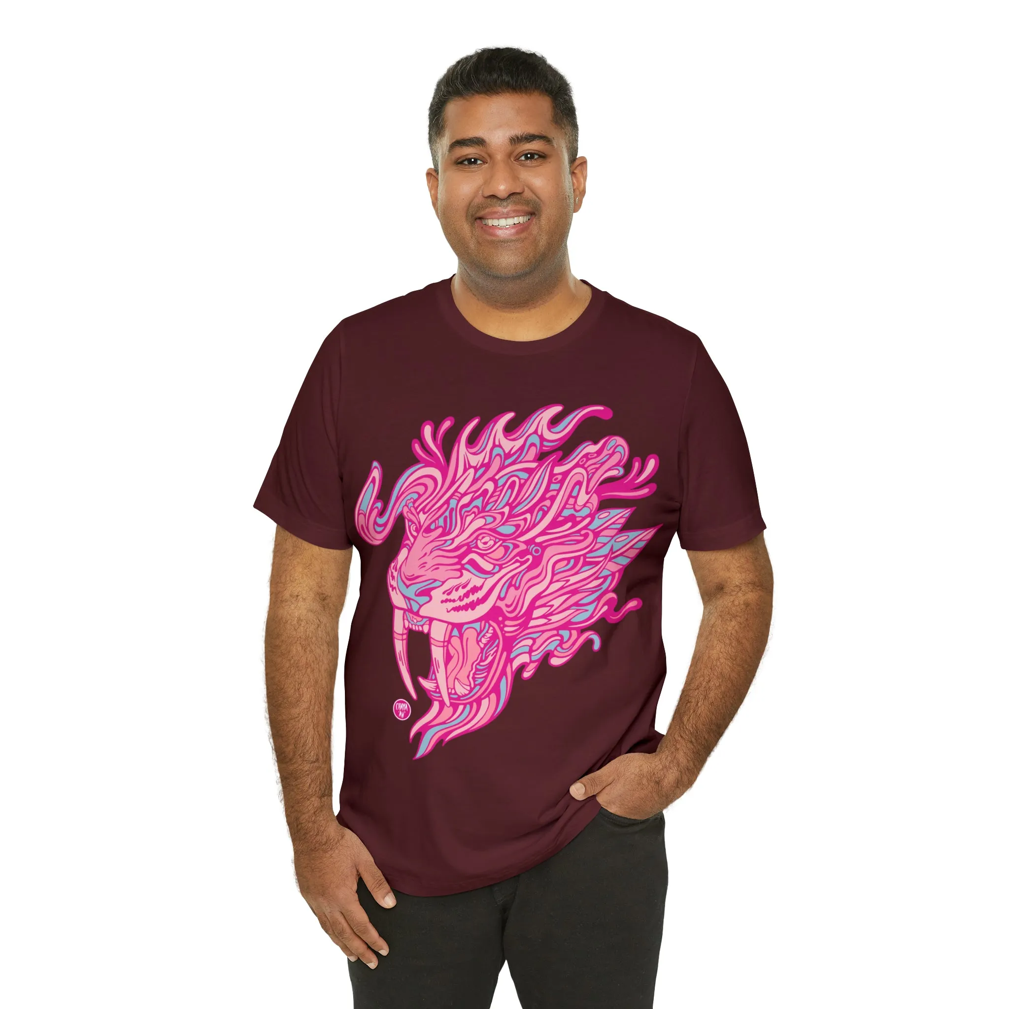 Saber Savagery | Graphic T-Shirt by Chaya Av (DTG Print)