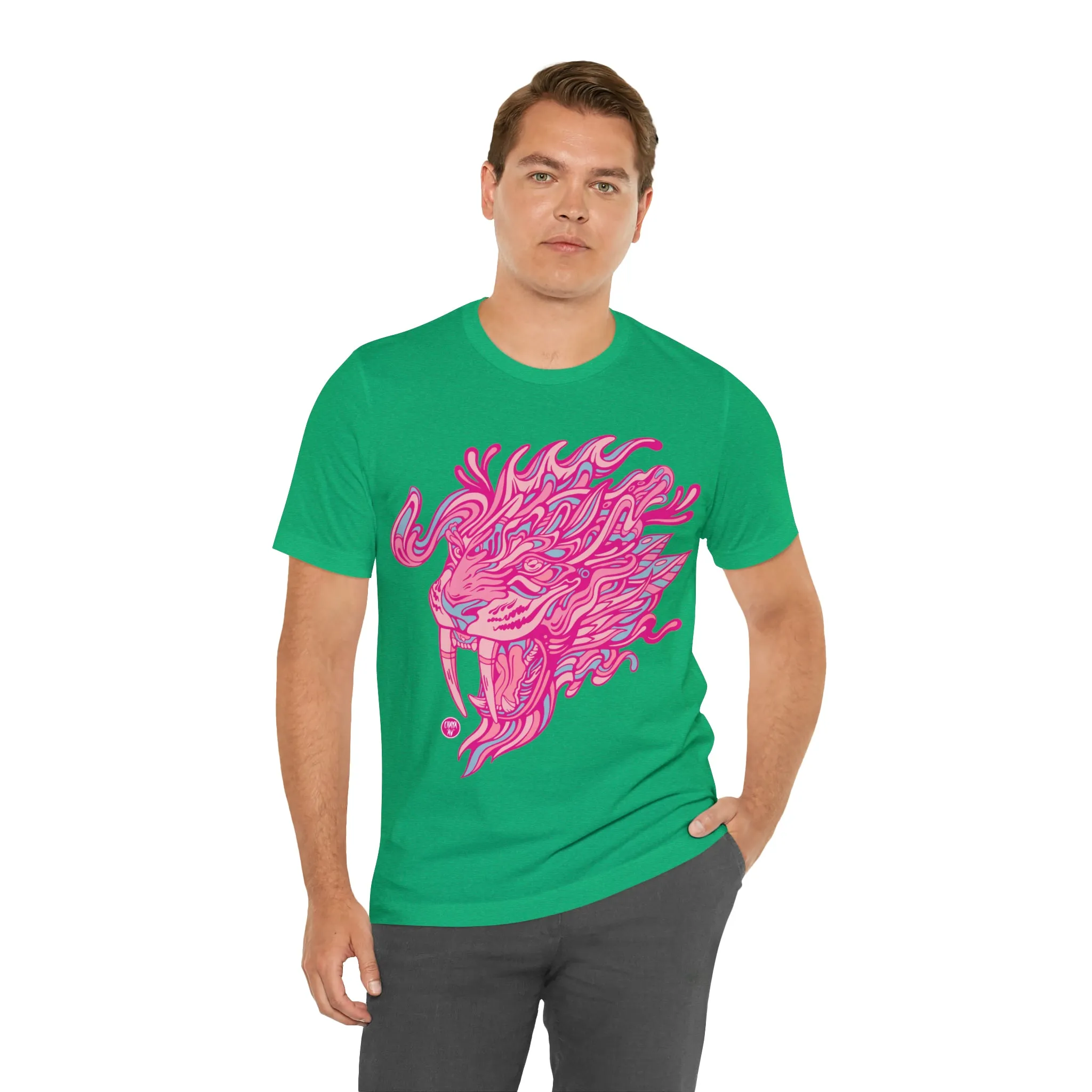 Saber Savagery | Graphic T-Shirt by Chaya Av (DTG Print)