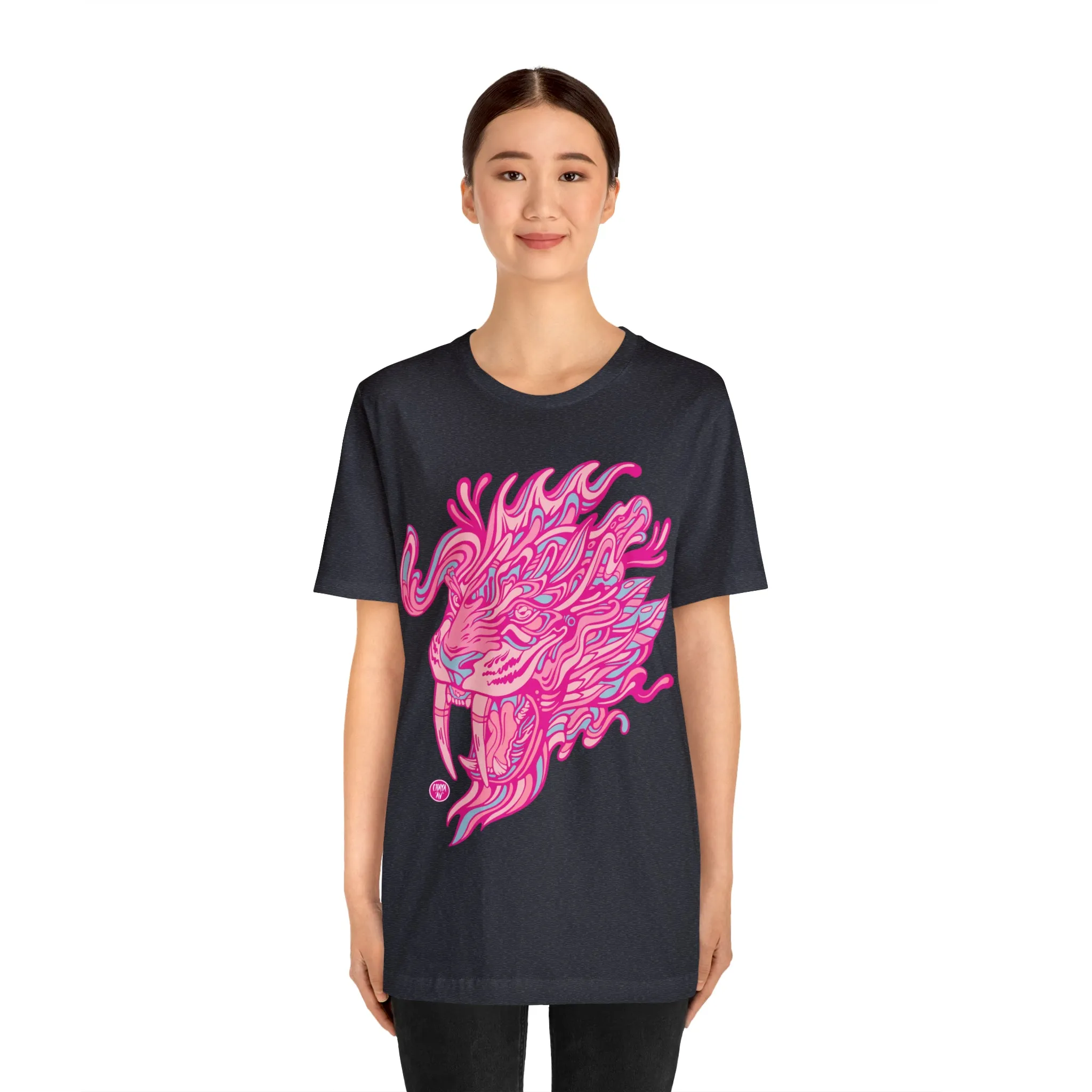 Saber Savagery | Graphic T-Shirt by Chaya Av (DTG Print)
