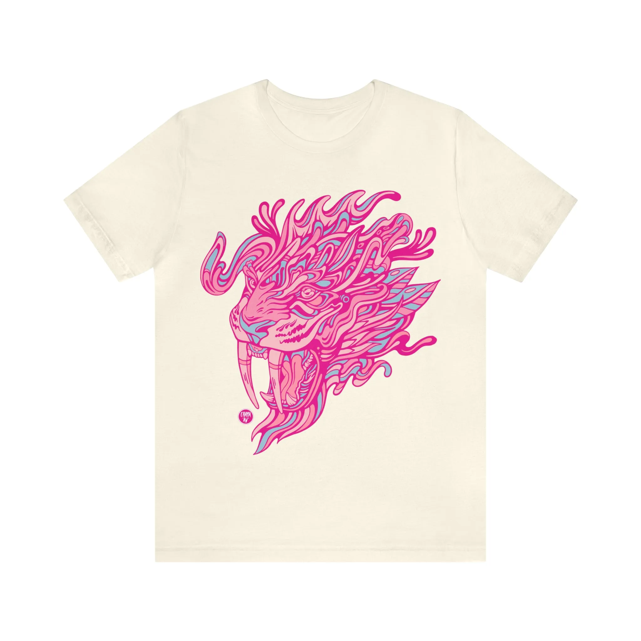 Saber Savagery | Graphic T-Shirt by Chaya Av (DTG Print)