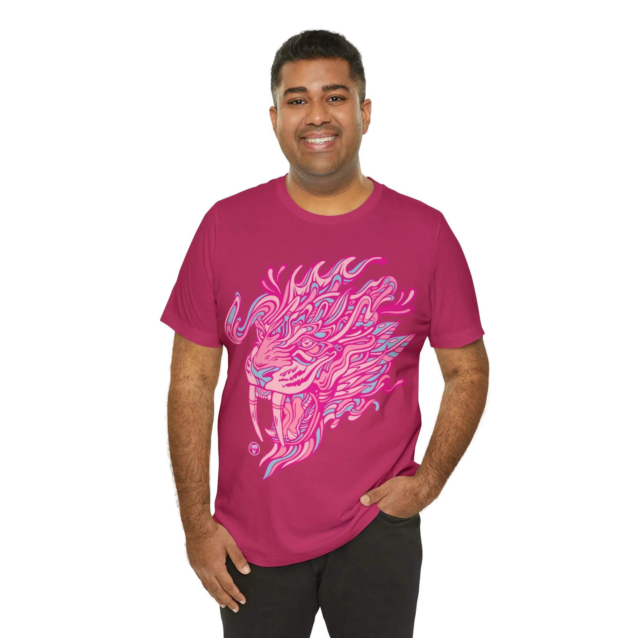 Saber Savagery | Graphic T-Shirt by Chaya Av (DTG Print)