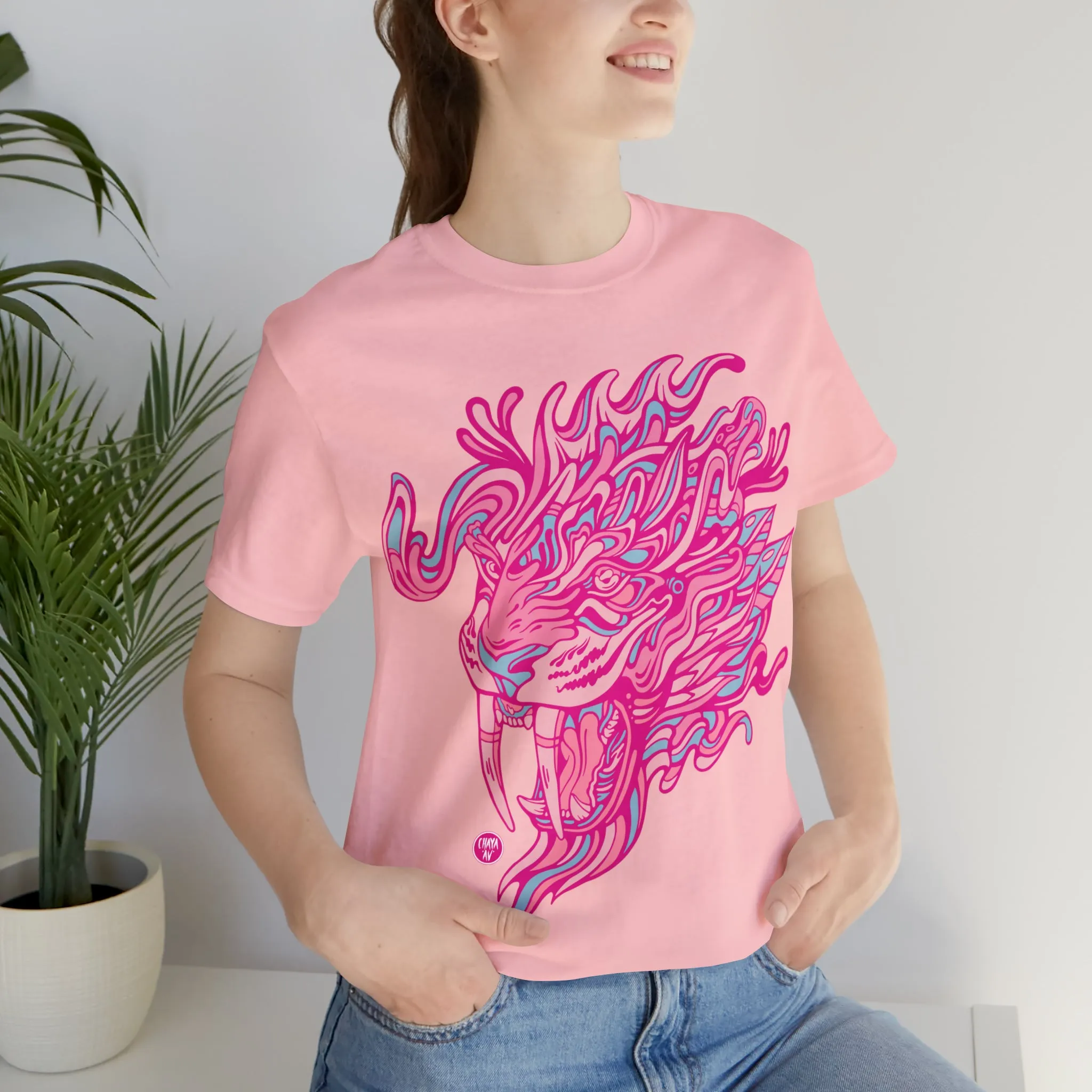 Saber Savagery | Graphic T-Shirt by Chaya Av (DTG Print)