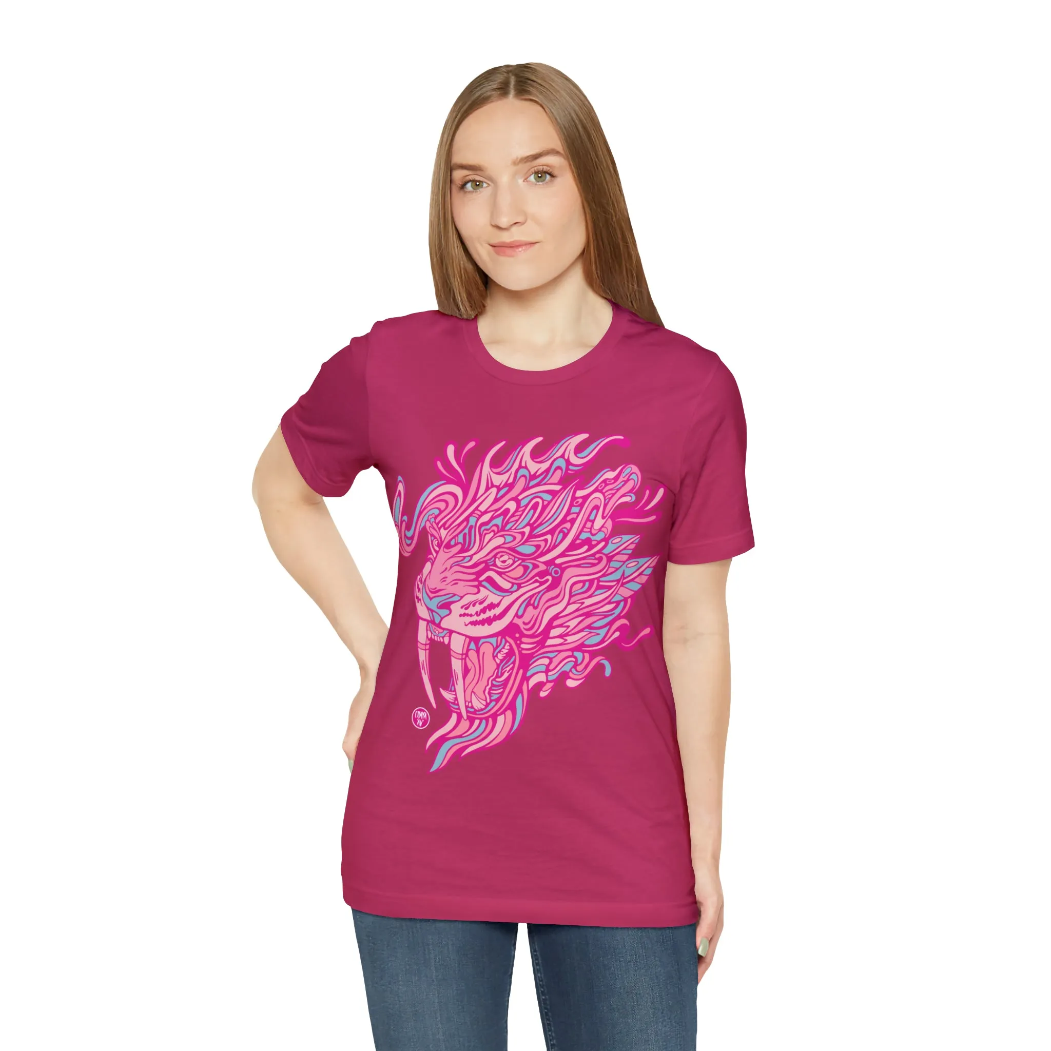 Saber Savagery | Graphic T-Shirt by Chaya Av (DTG Print)