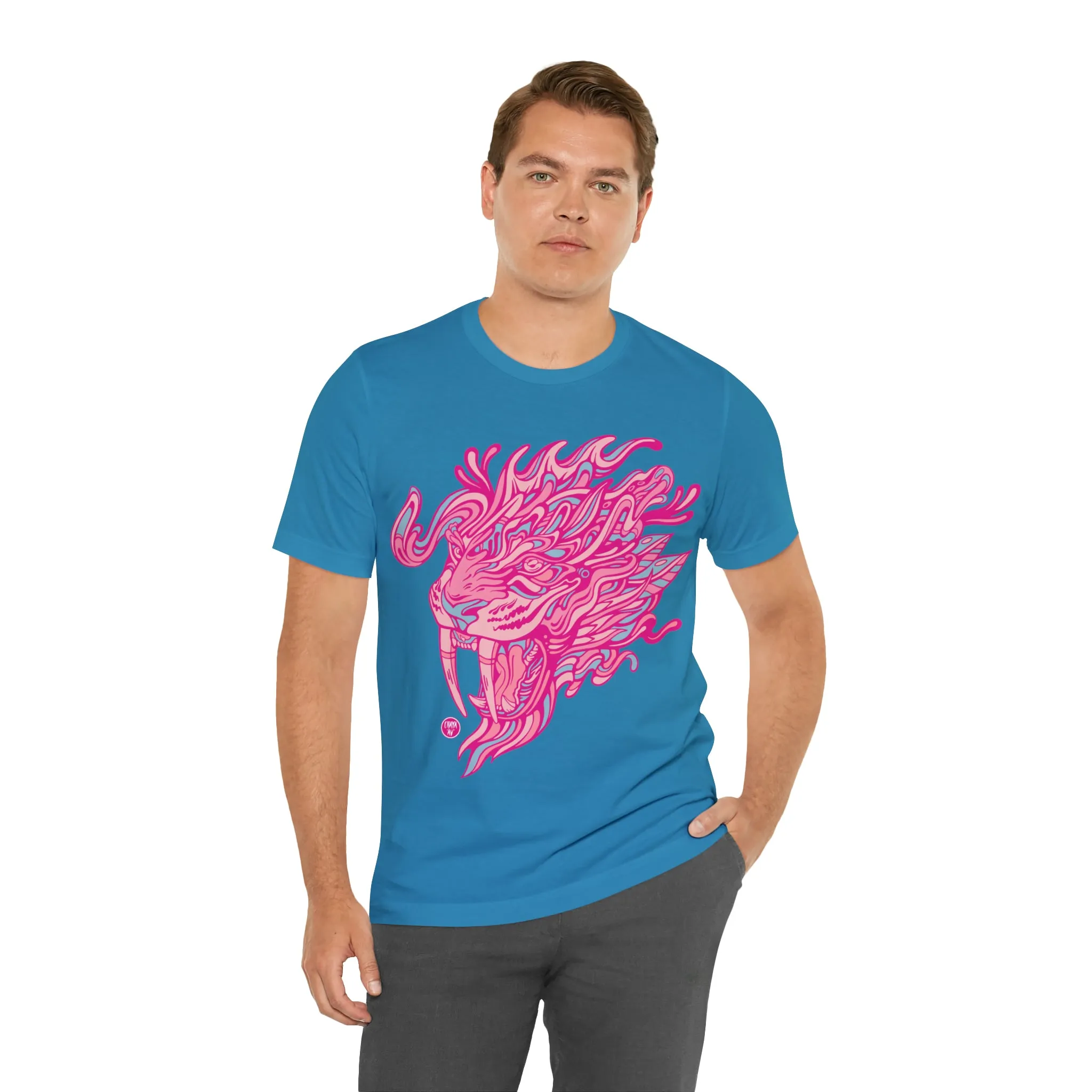 Saber Savagery | Graphic T-Shirt by Chaya Av (DTG Print)