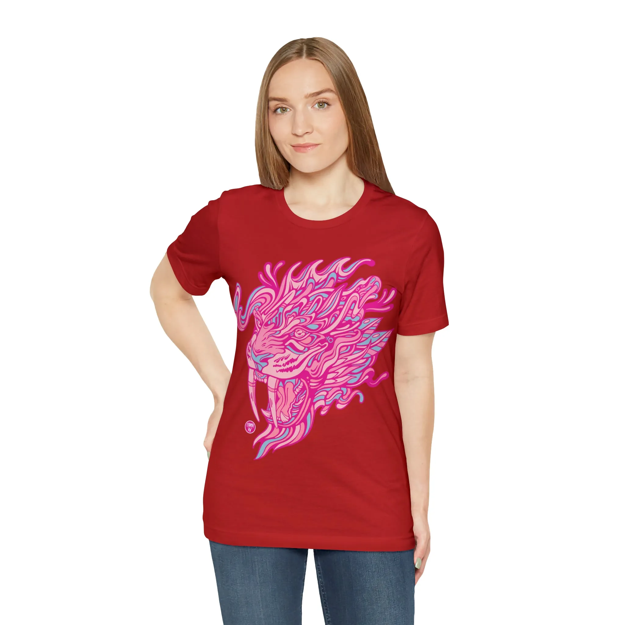 Saber Savagery | Graphic T-Shirt by Chaya Av (DTG Print)