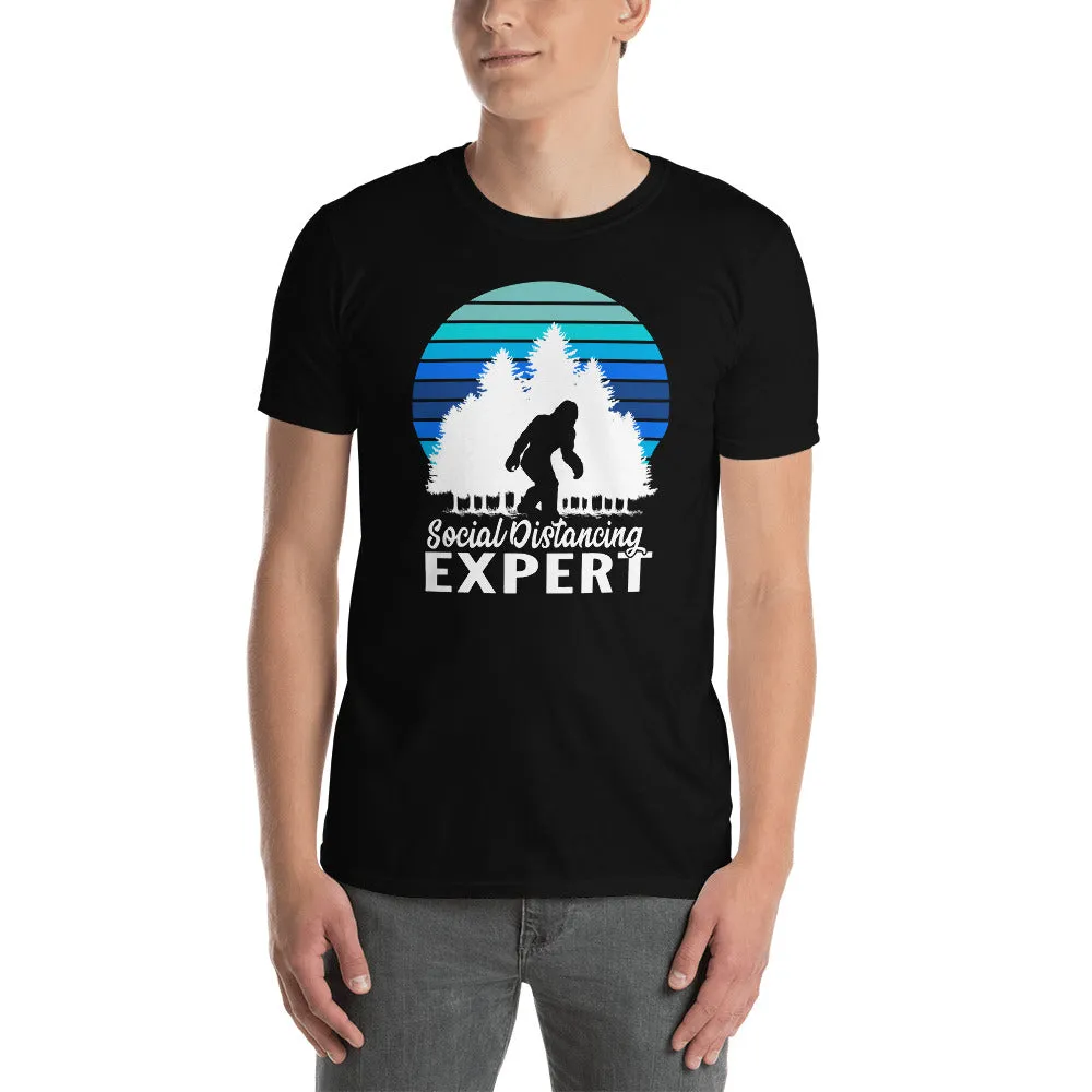 Sasquatch: Social Distancing Expert Men's T-Shirt