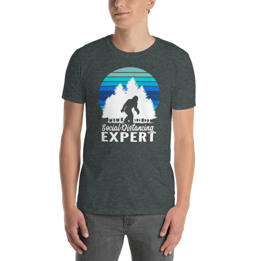 Sasquatch: Social Distancing Expert Men's T-Shirt
