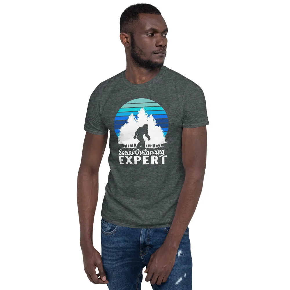 Sasquatch: Social Distancing Expert Men's T-Shirt