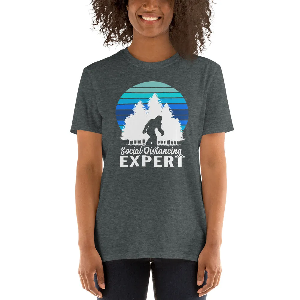 Sasquatch: Social Distancing Expert Women's T-Shirt