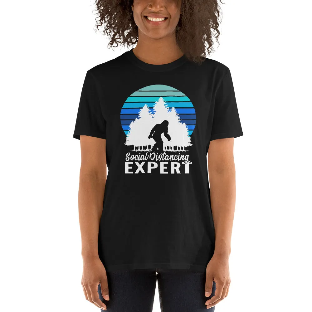 Sasquatch: Social Distancing Expert Women's T-Shirt