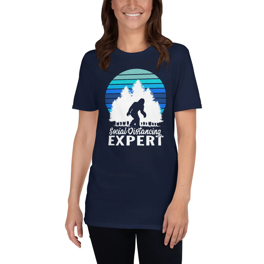 Sasquatch: Social Distancing Expert Women's T-Shirt