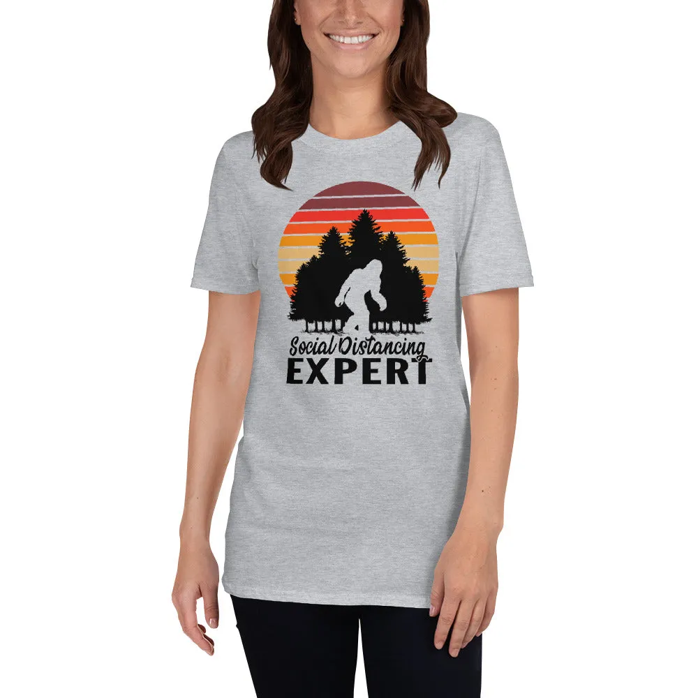 Sasquatch: Social Distancing Expert Women's T-Shirt
