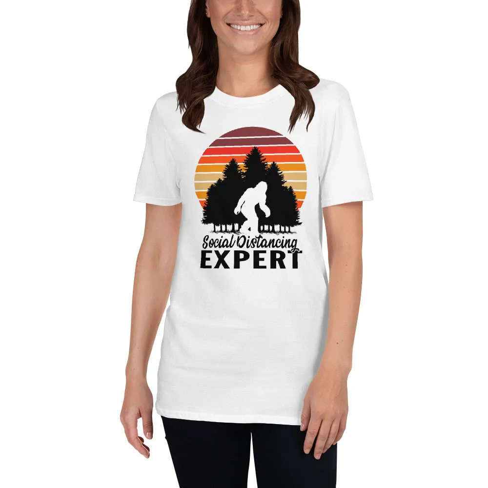 Sasquatch: Social Distancing Expert Women's T-Shirt