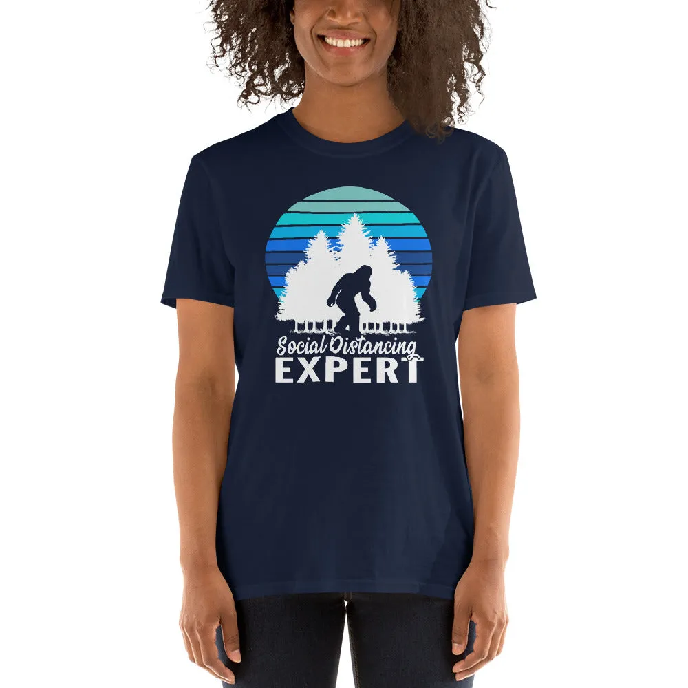 Sasquatch: Social Distancing Expert Women's T-Shirt